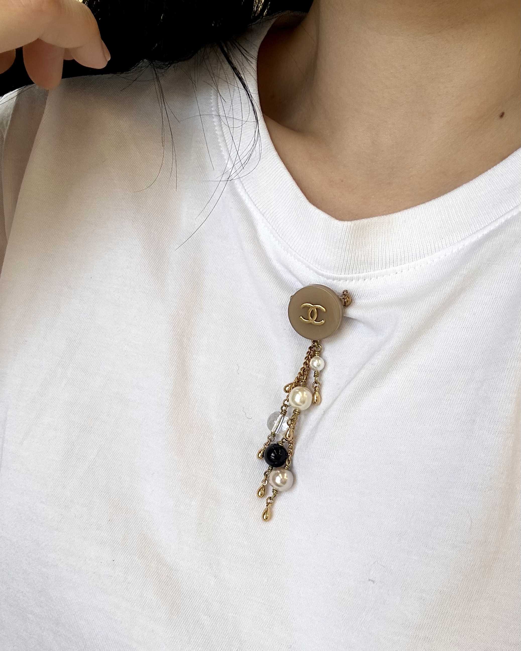 CHANEL button no.118