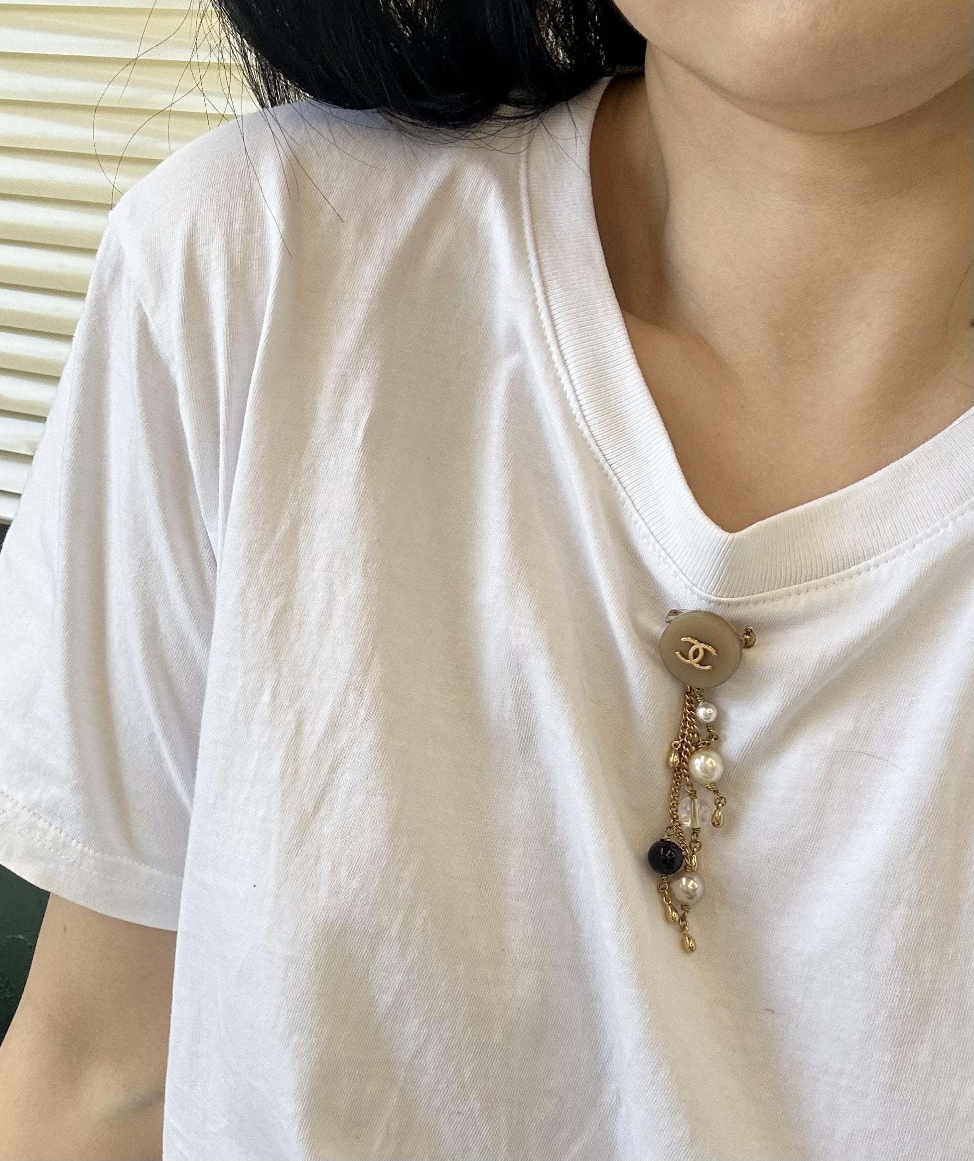 CHANEL button no.118