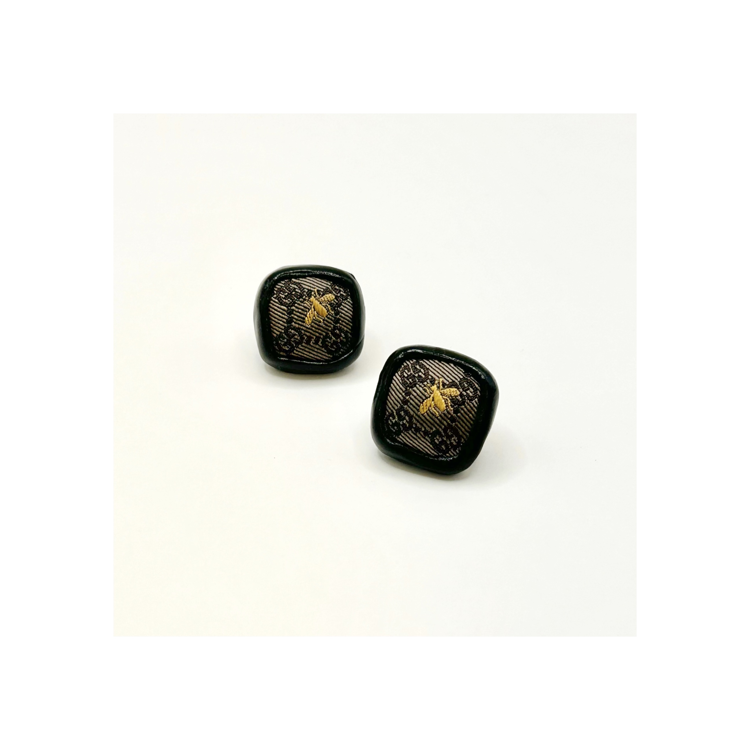 GUCCI GG bee silk earring no.61