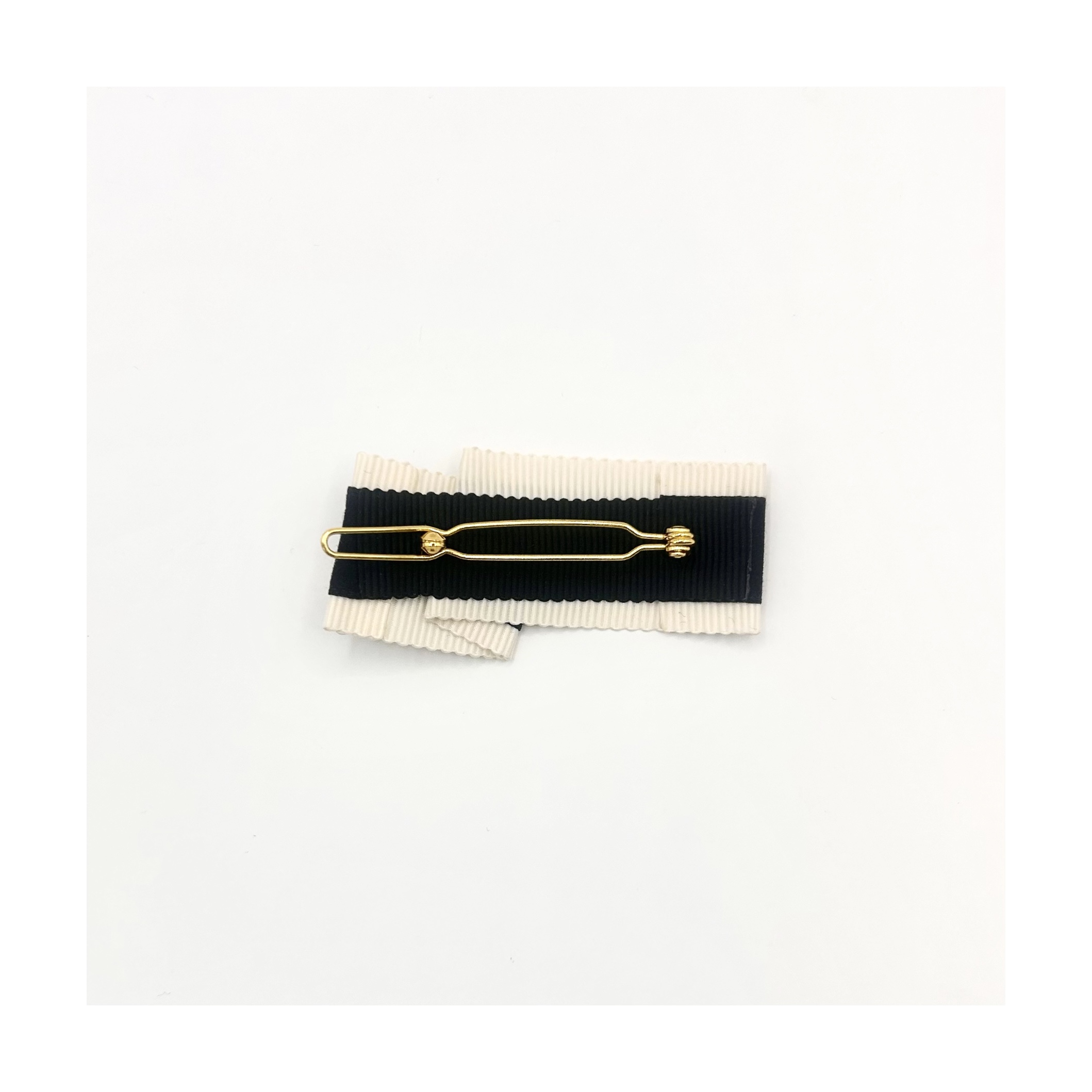 CHANEL folding ribbon hair pin no.81