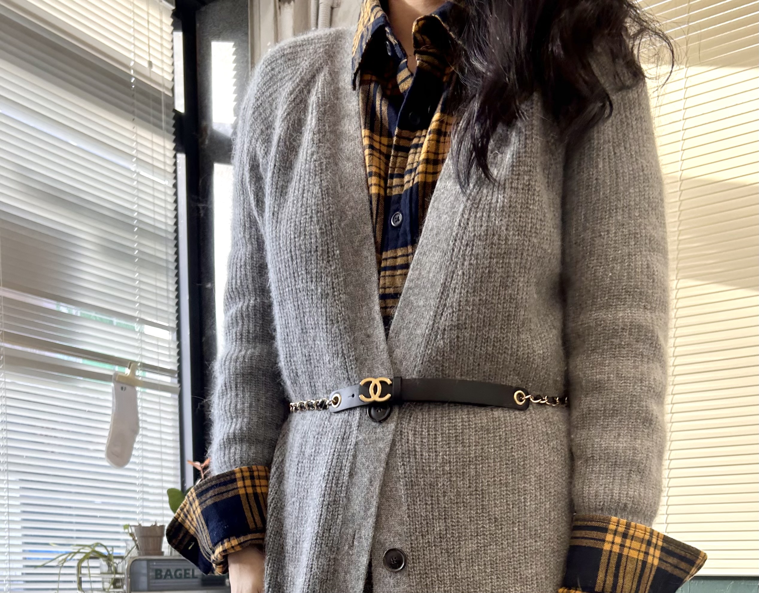 CHANEL hanger CC chain belt no.21