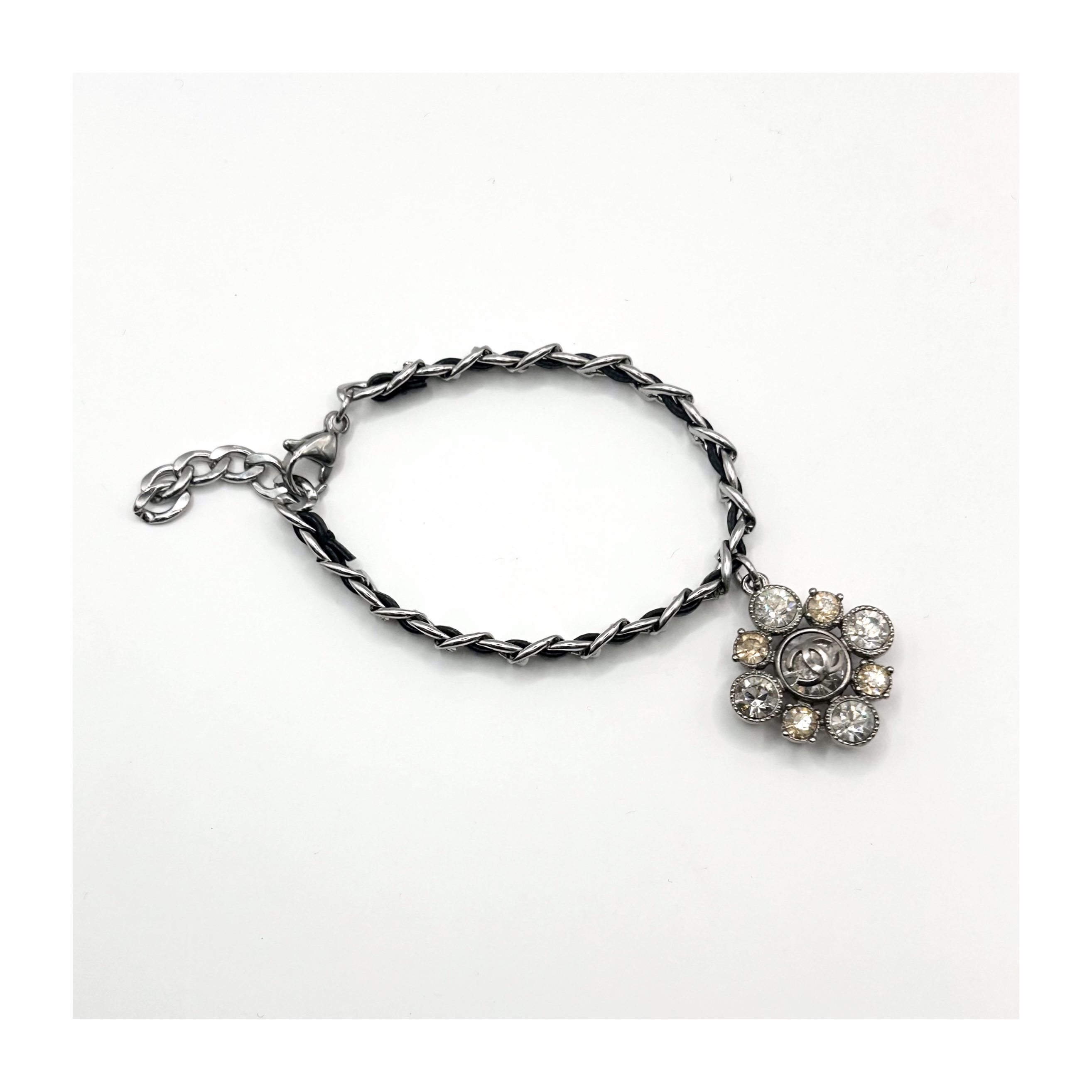 2008년도 CHANEL crystal CC pendant bracelet & necklace