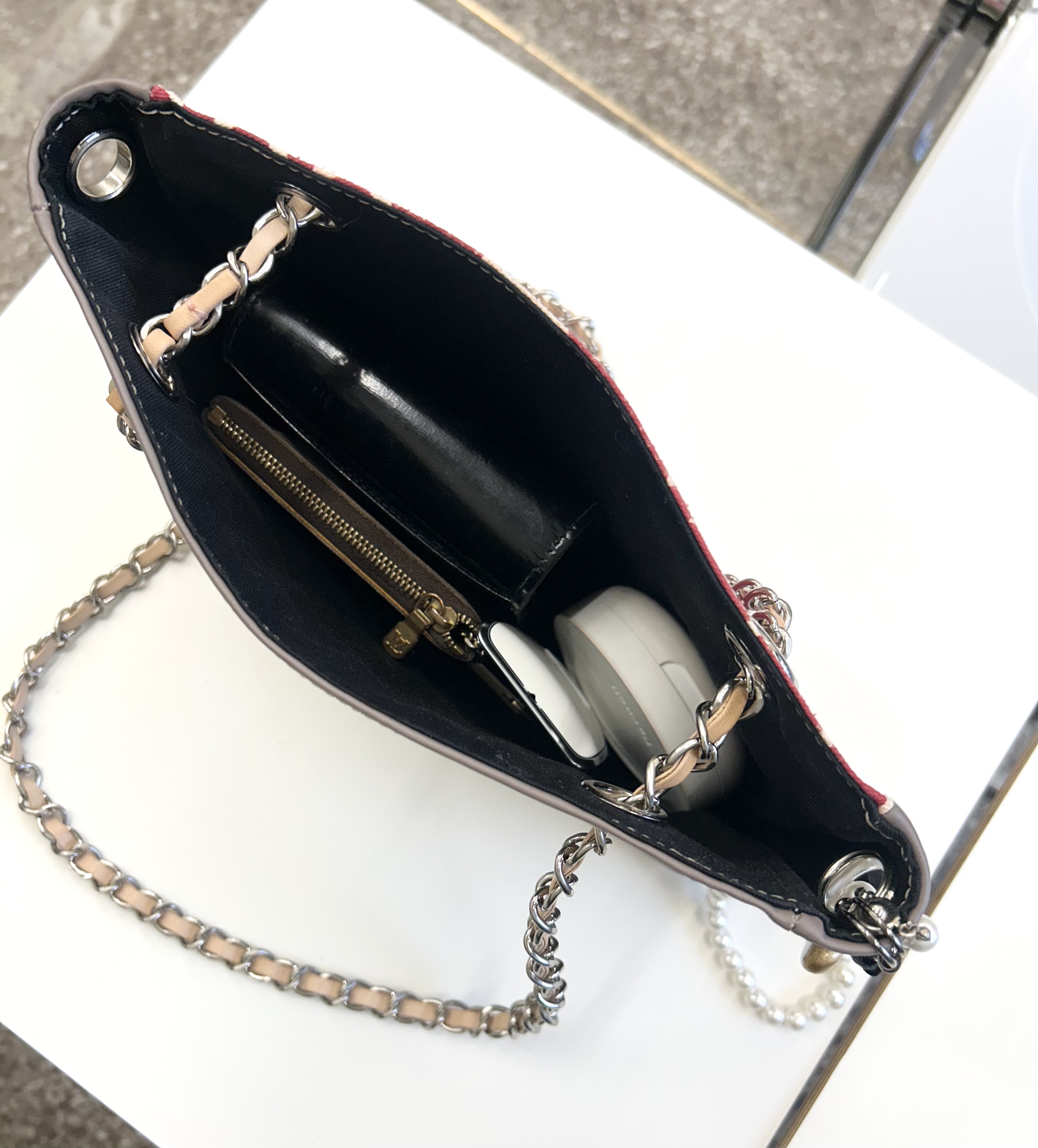 CHANEL 31 RUE CAMBON CANVAS customizing BAG