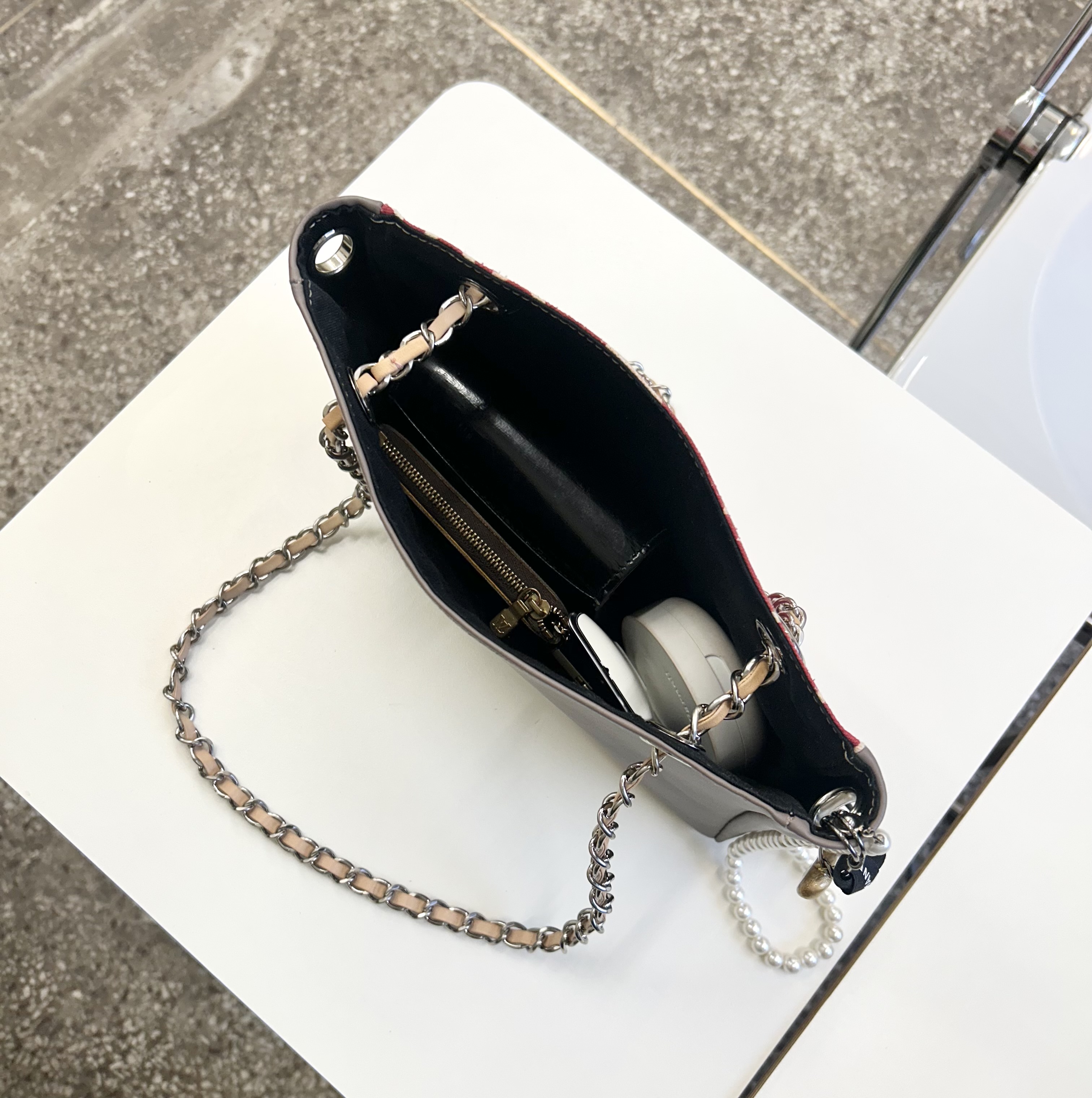 CHANEL 31 RUE CAMBON CANVAS customizing BAG