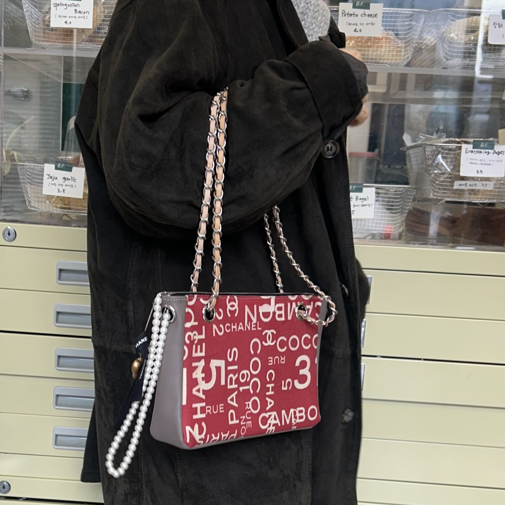 CHANEL 31 RUE CAMBON CANVAS customizing BAG