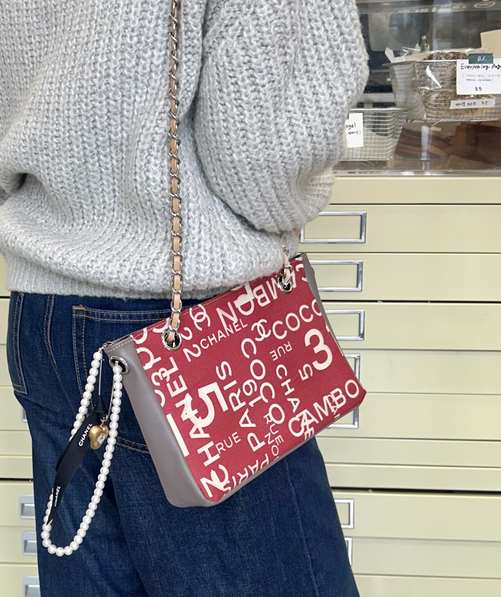 CHANEL 31 RUE CAMBON CANVAS customizing BAG