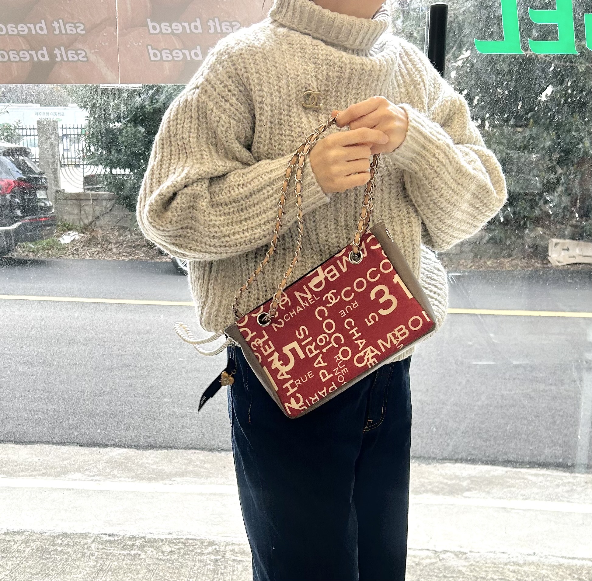 CHANEL 31 RUE CAMBON CANVAS customizing BAG