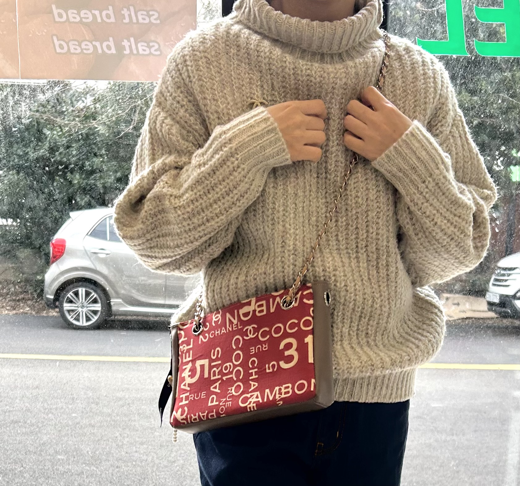 CHANEL 31 RUE CAMBON CANVAS customizing BAG
