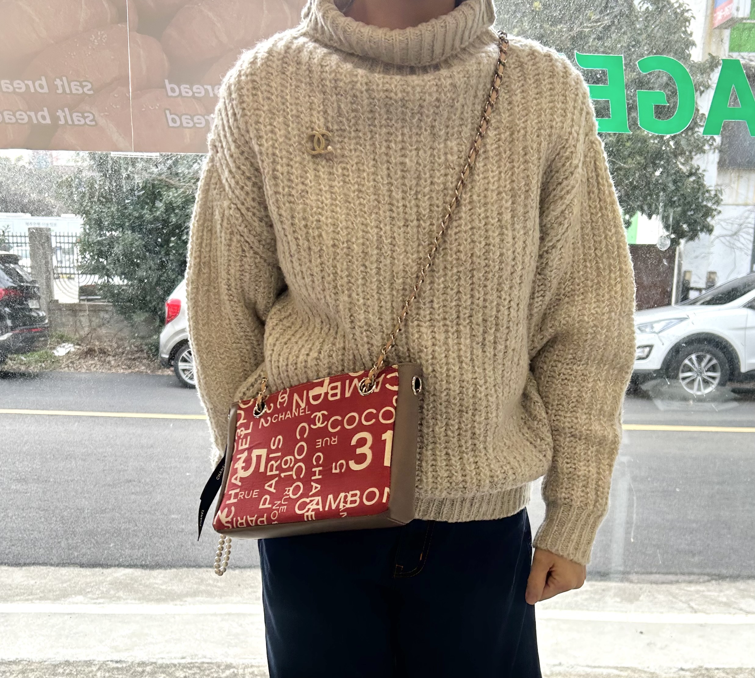 CHANEL 31 RUE CAMBON CANVAS customizing BAG