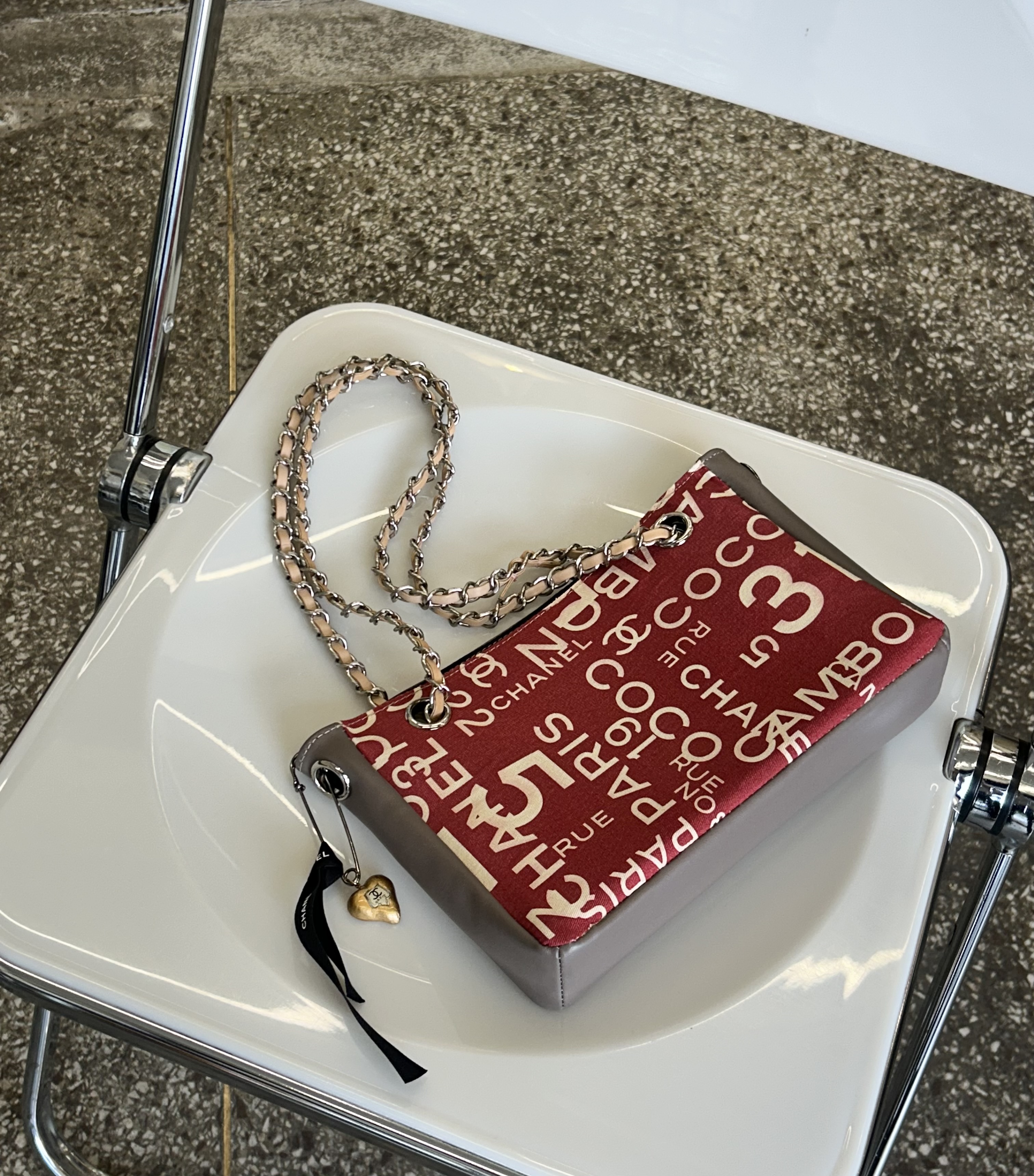 CHANEL 31 RUE CAMBON CANVAS customizing BAG