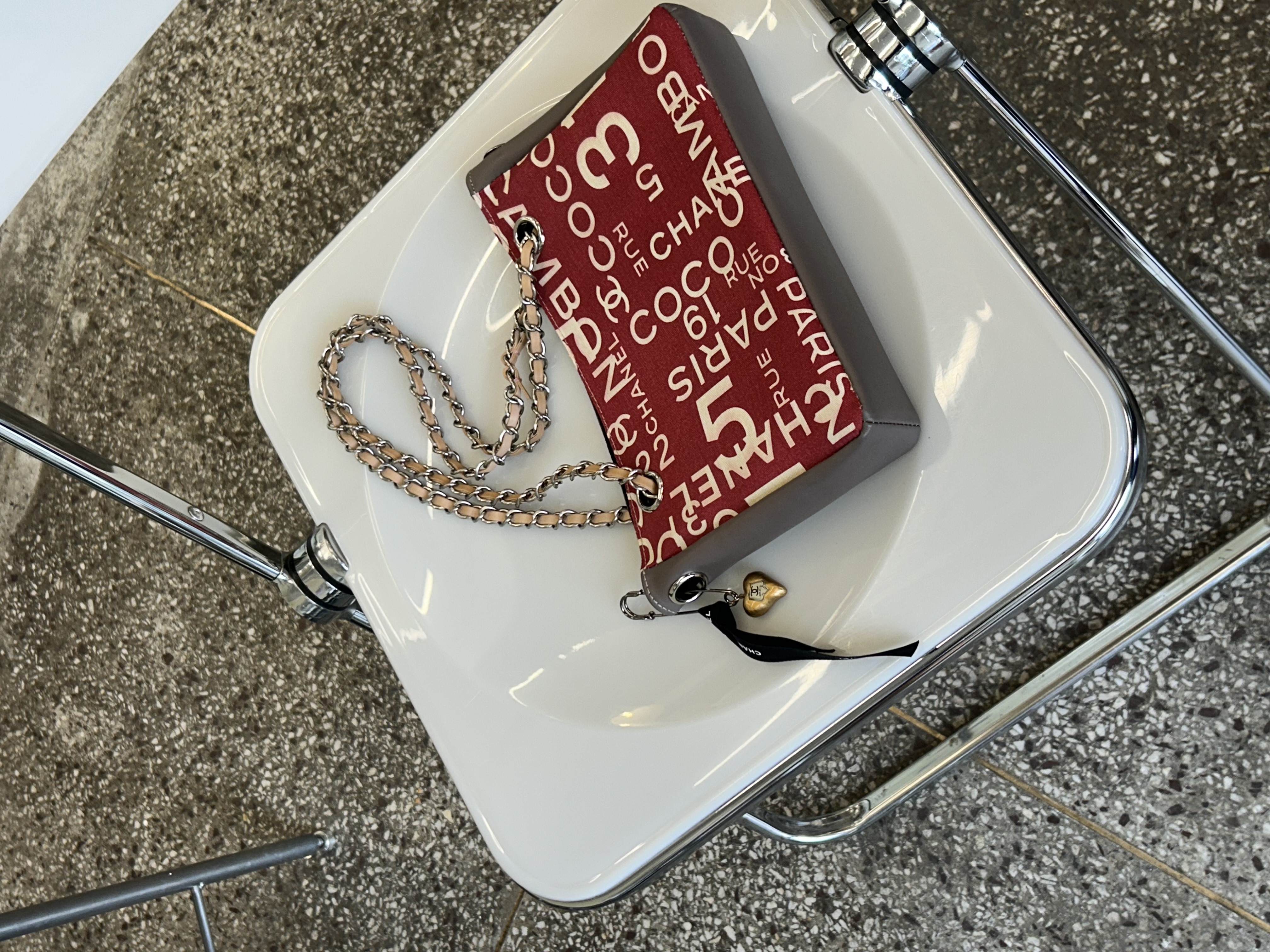 CHANEL 31 RUE CAMBON CANVAS customizing BAG