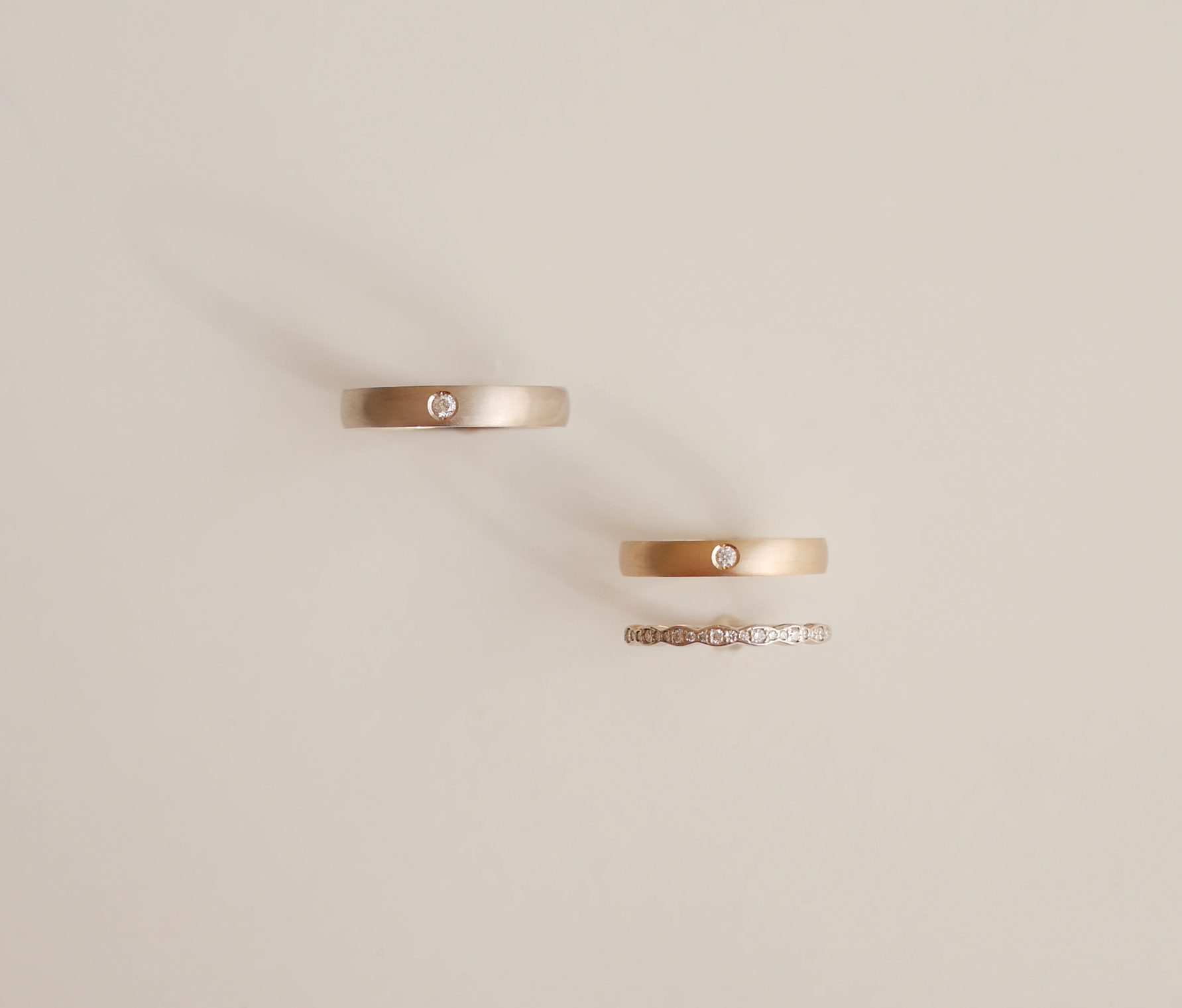 silk textured band