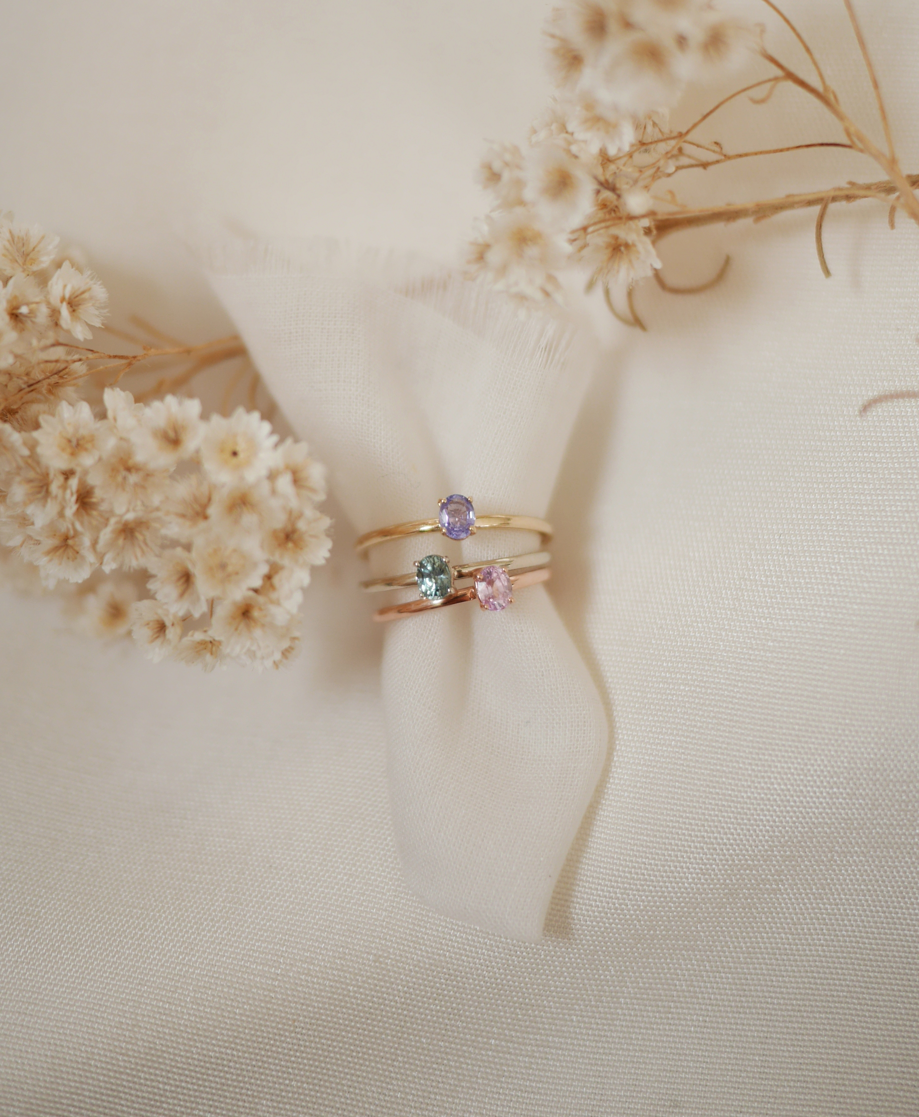 palette sapphire ring