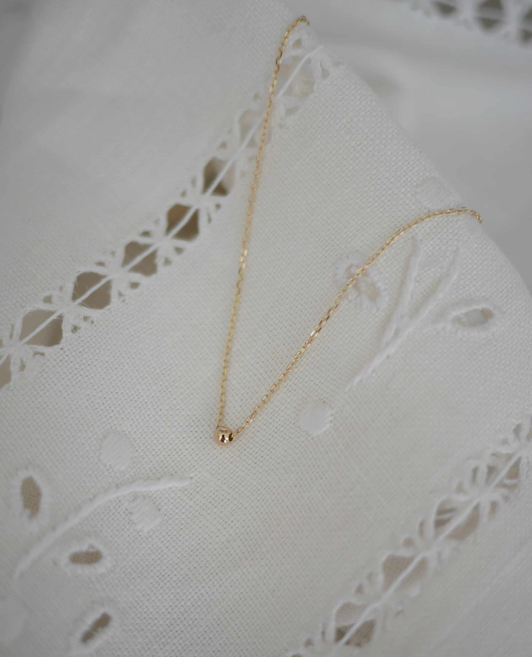 little ball necklace