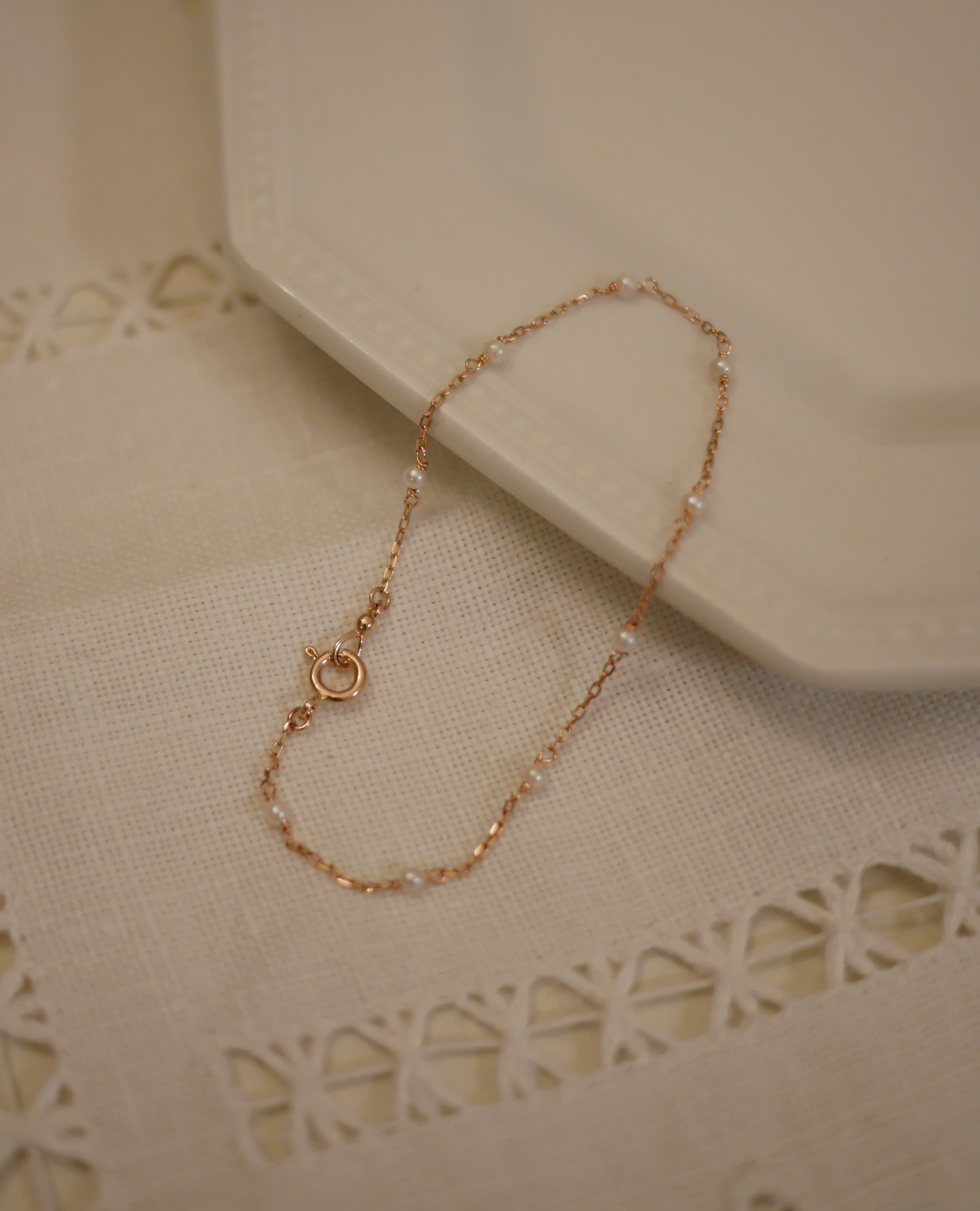little pearl bracelet