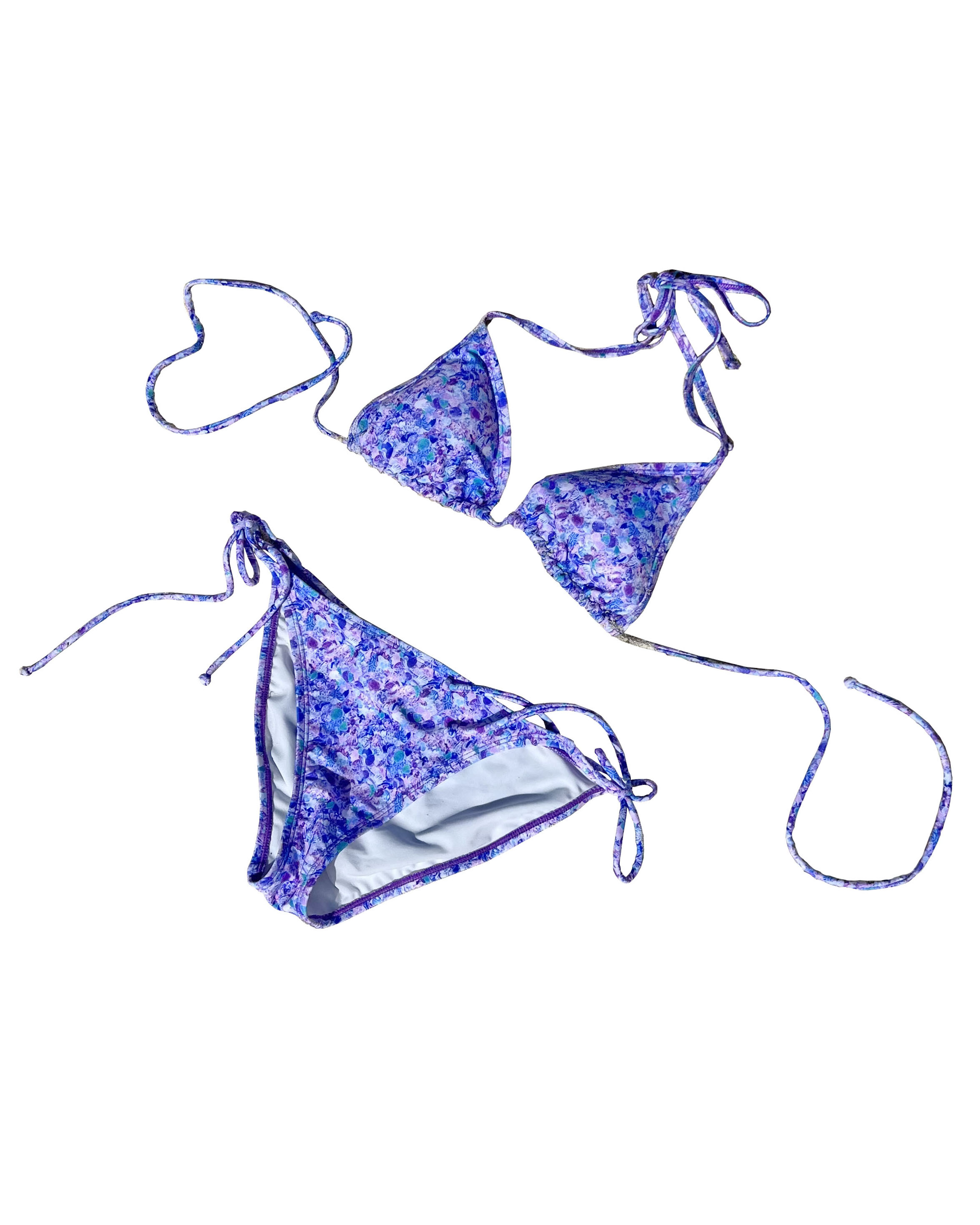 Ocean Neon Shell Bikini