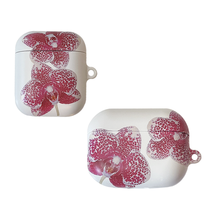 Pink Orchid AirPods Case