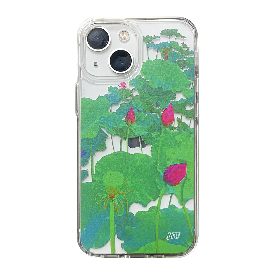 Water Lotus Clear Case