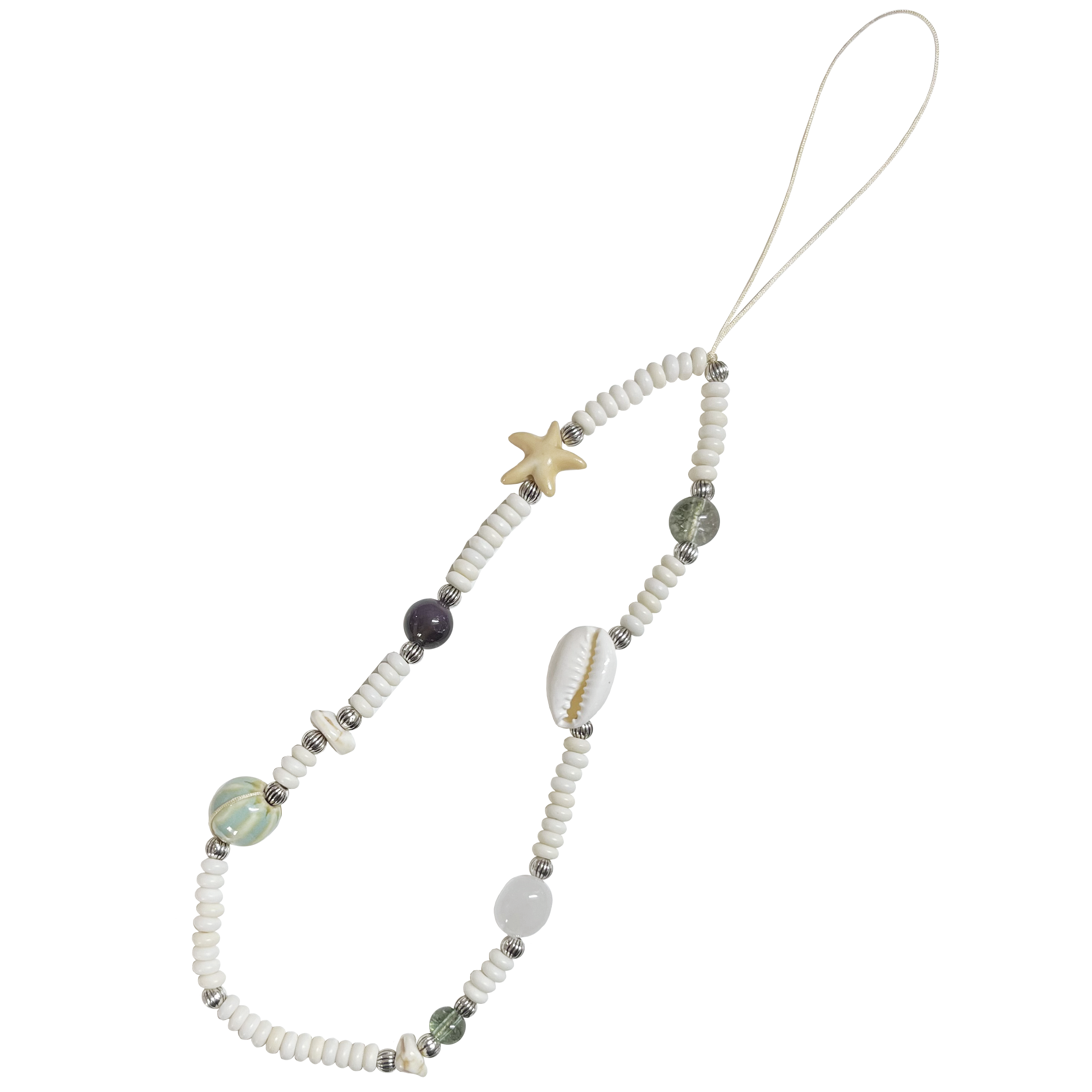 White Sea Shell Strap