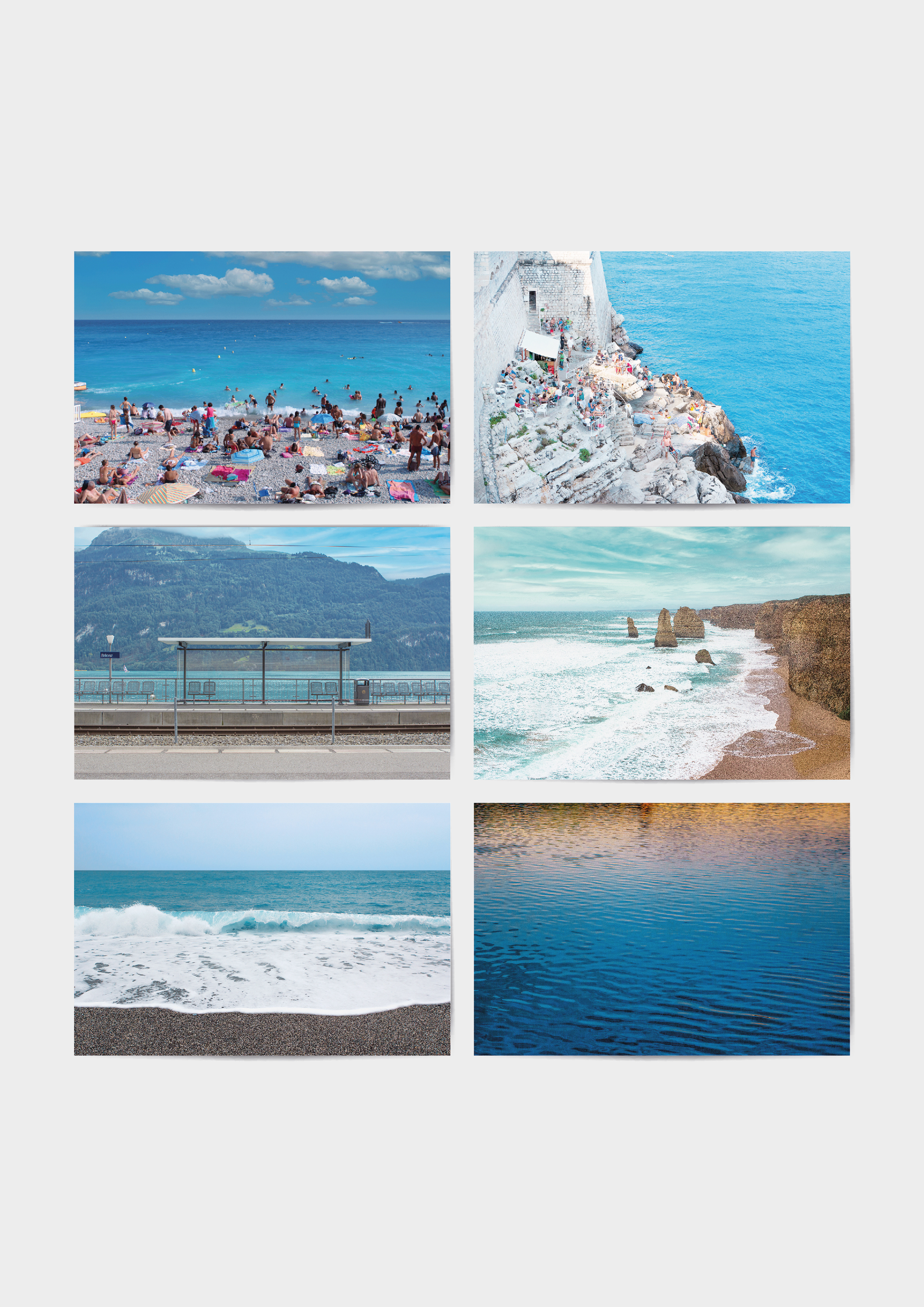 Photography Card - Blue, Water