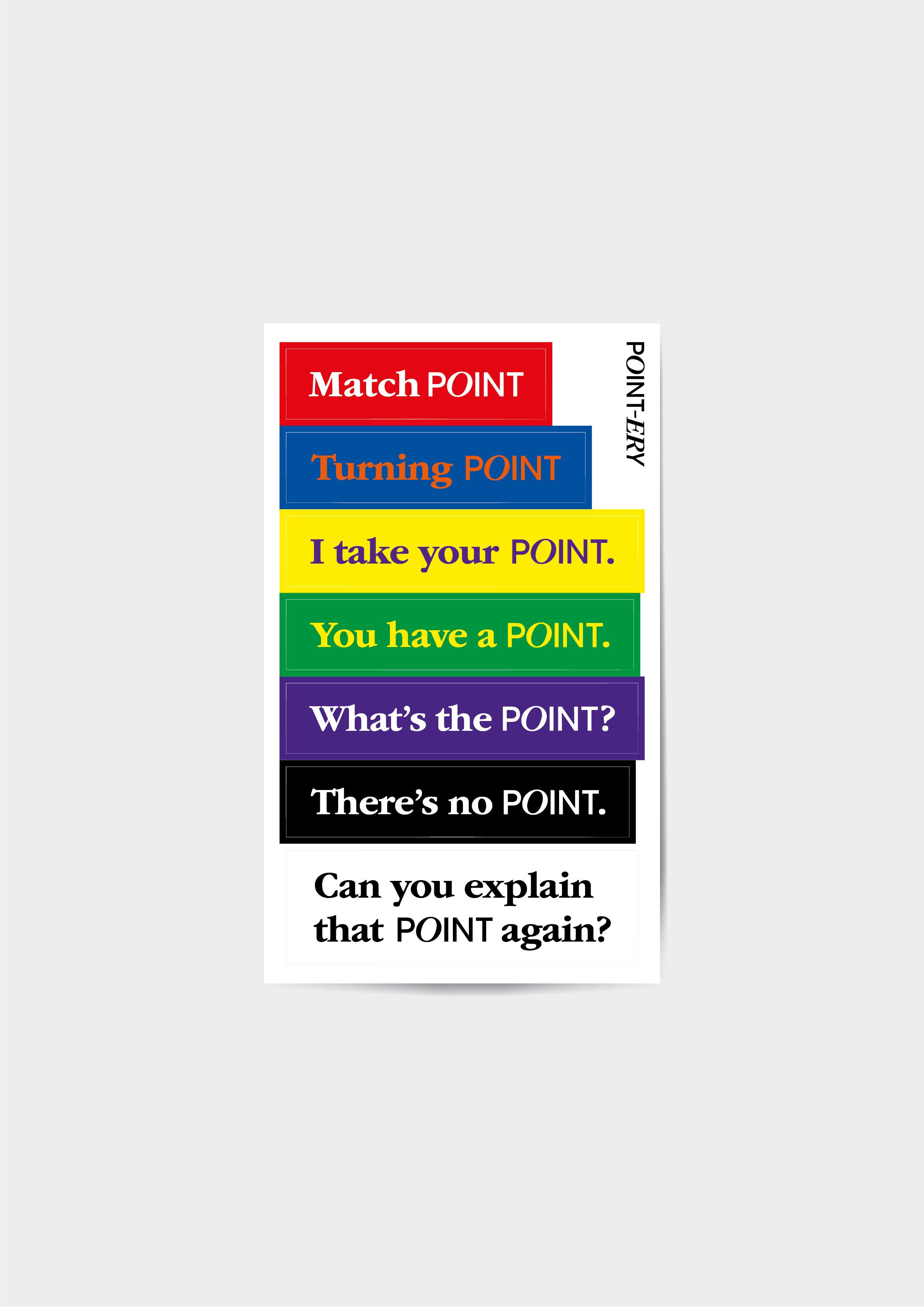 Sticker - Point