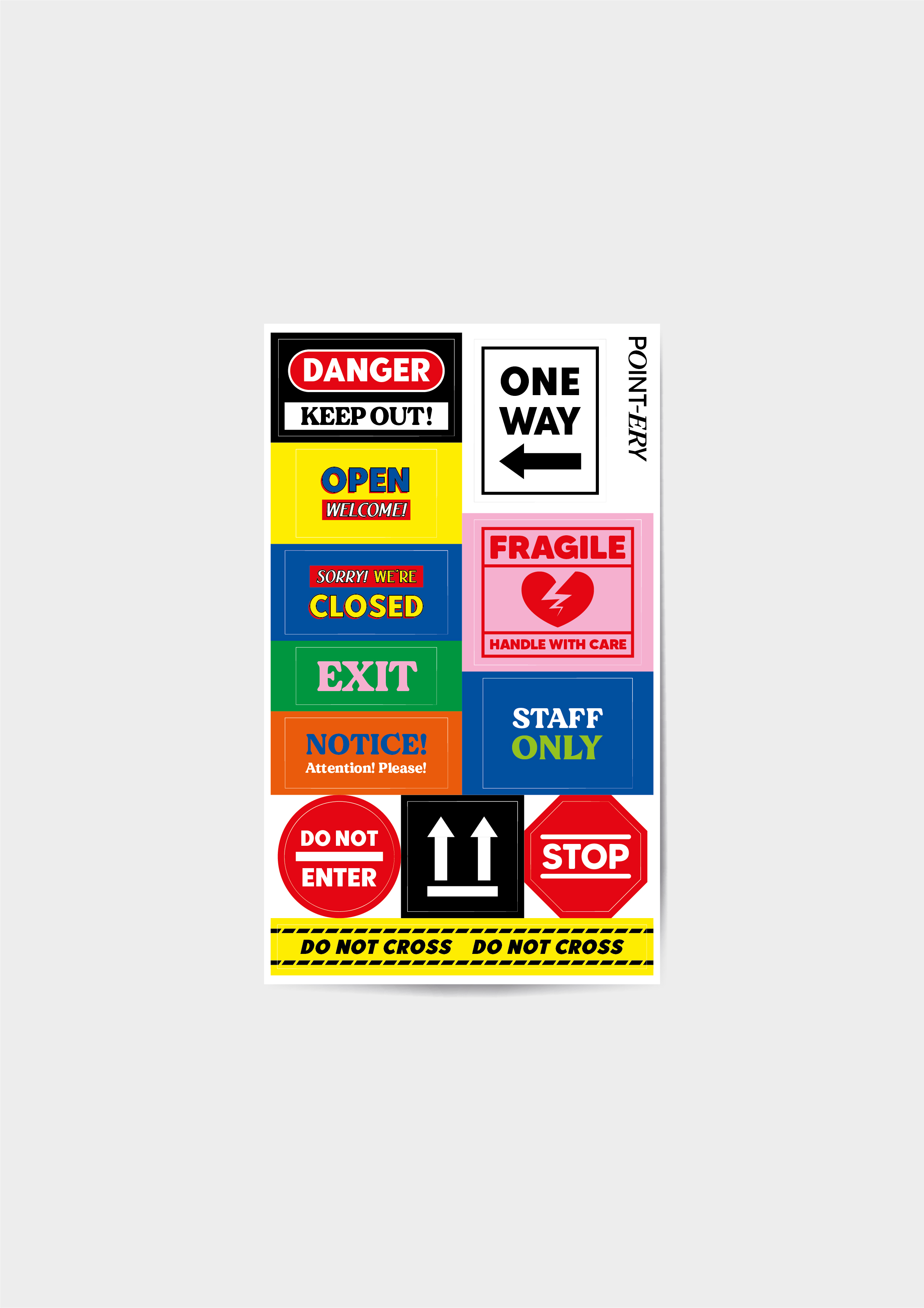 Sticker - Sign