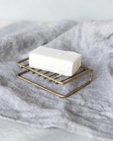 포그린넨 브라스 비누 받침/Brass Wire Soap Stand