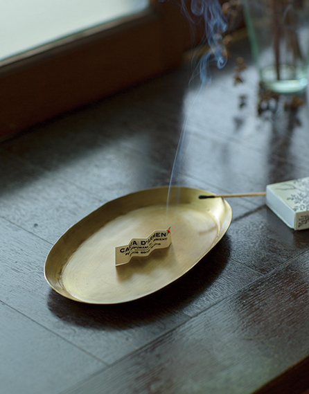 포그린넨 브라스 트레이 오벌/ Brass Tray Oval (S)