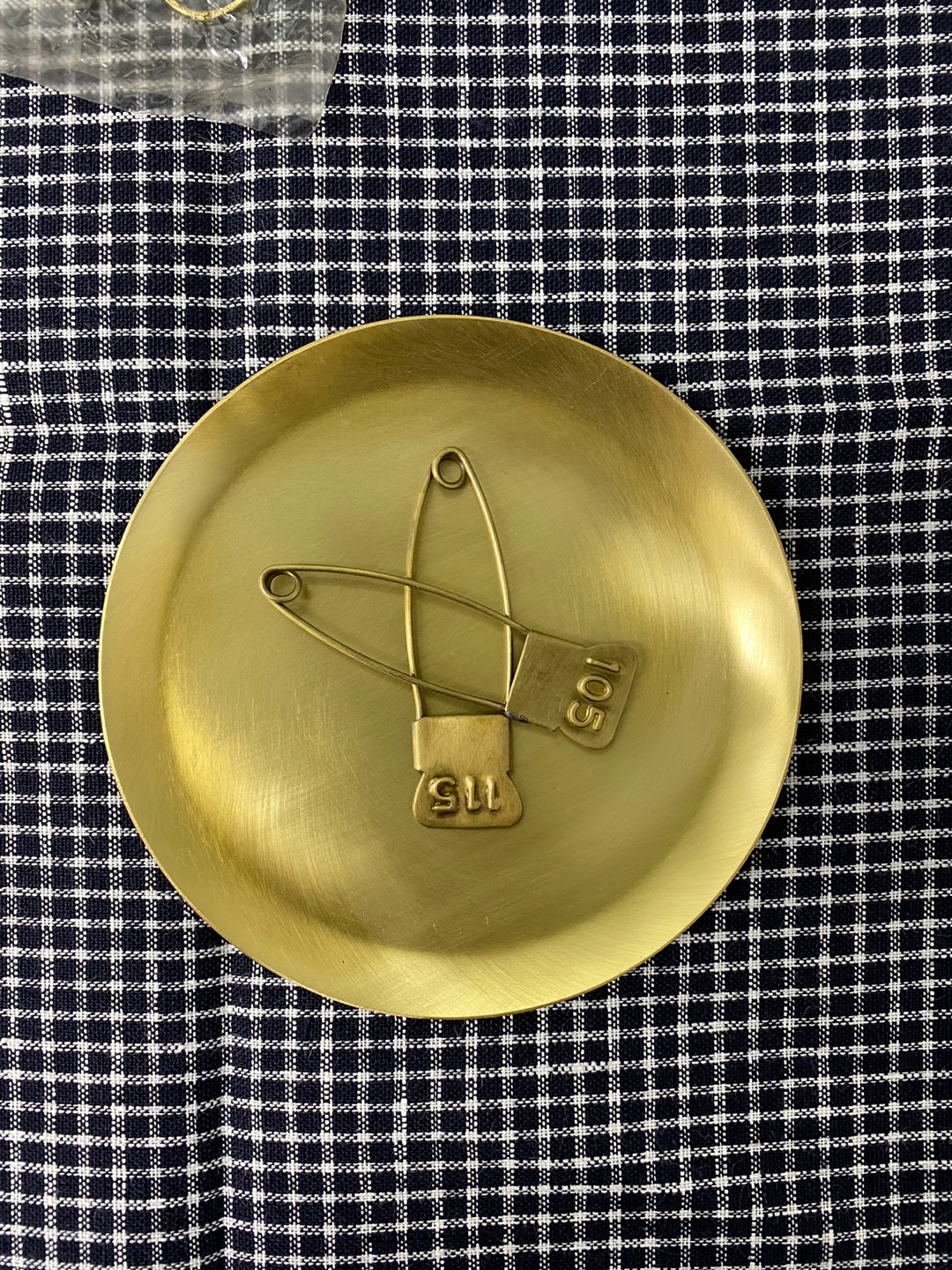 포그린넨 브라스 플레이트 라운드 (M) Brass Plate Round(M)