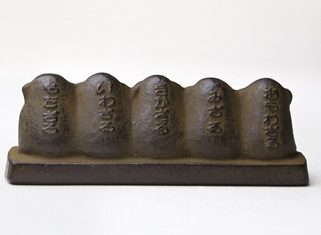 스미타니 문진 - 다섯원숭이 Sumitani Paperweight - Five Monkeys