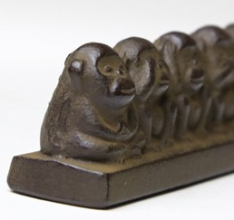 스미타니 문진 - 다섯원숭이 Sumitani Paperweight - Five Monkeys