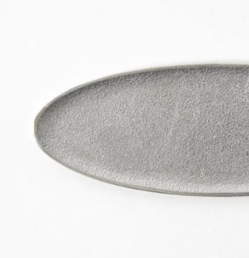스미타니 오벌 인센스 트레이 실버 Sumitani Oval Incense Tray Silver