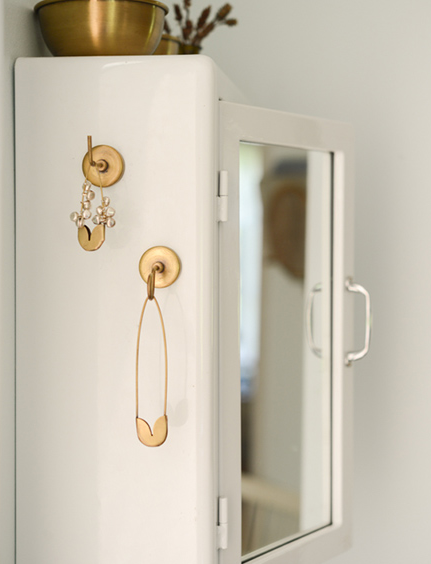 포그린넨 브라스 마그넷 후크 Brass Magnet Hook R