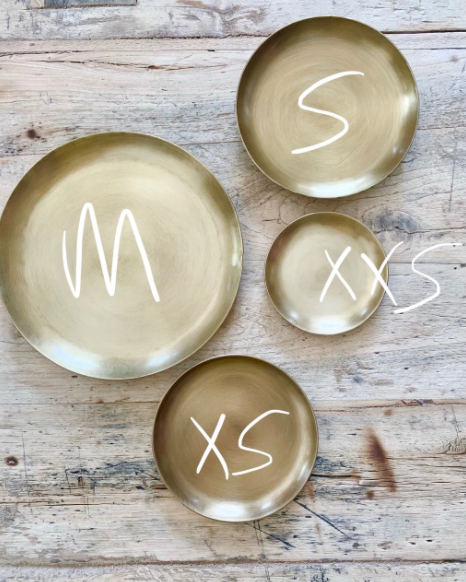 포그린넨 브라스 플레이트 라운드 (M) Brass Plate Round(M)