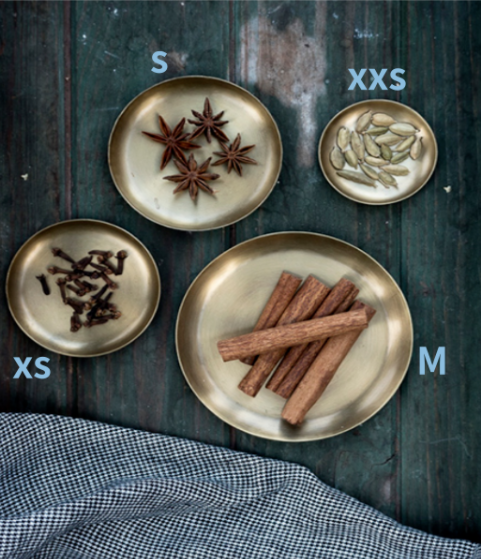 포그린넨 브라스 플레이트 라운드 (M) Brass Plate Round(M)