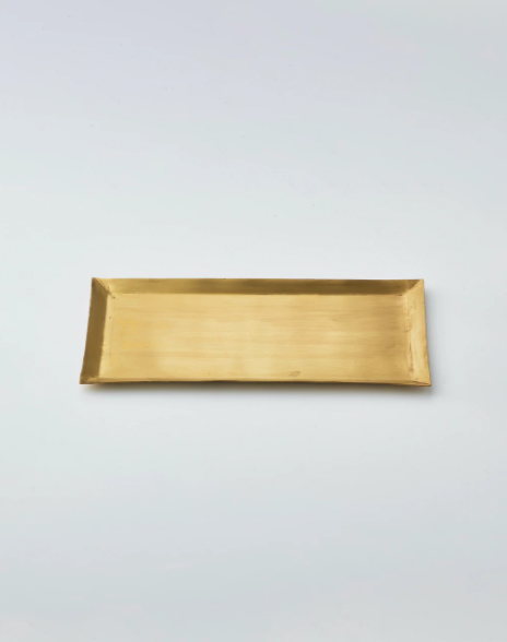 포그린넨 브라스 플레이트(렉탱글)/Brass Plate Rectangle