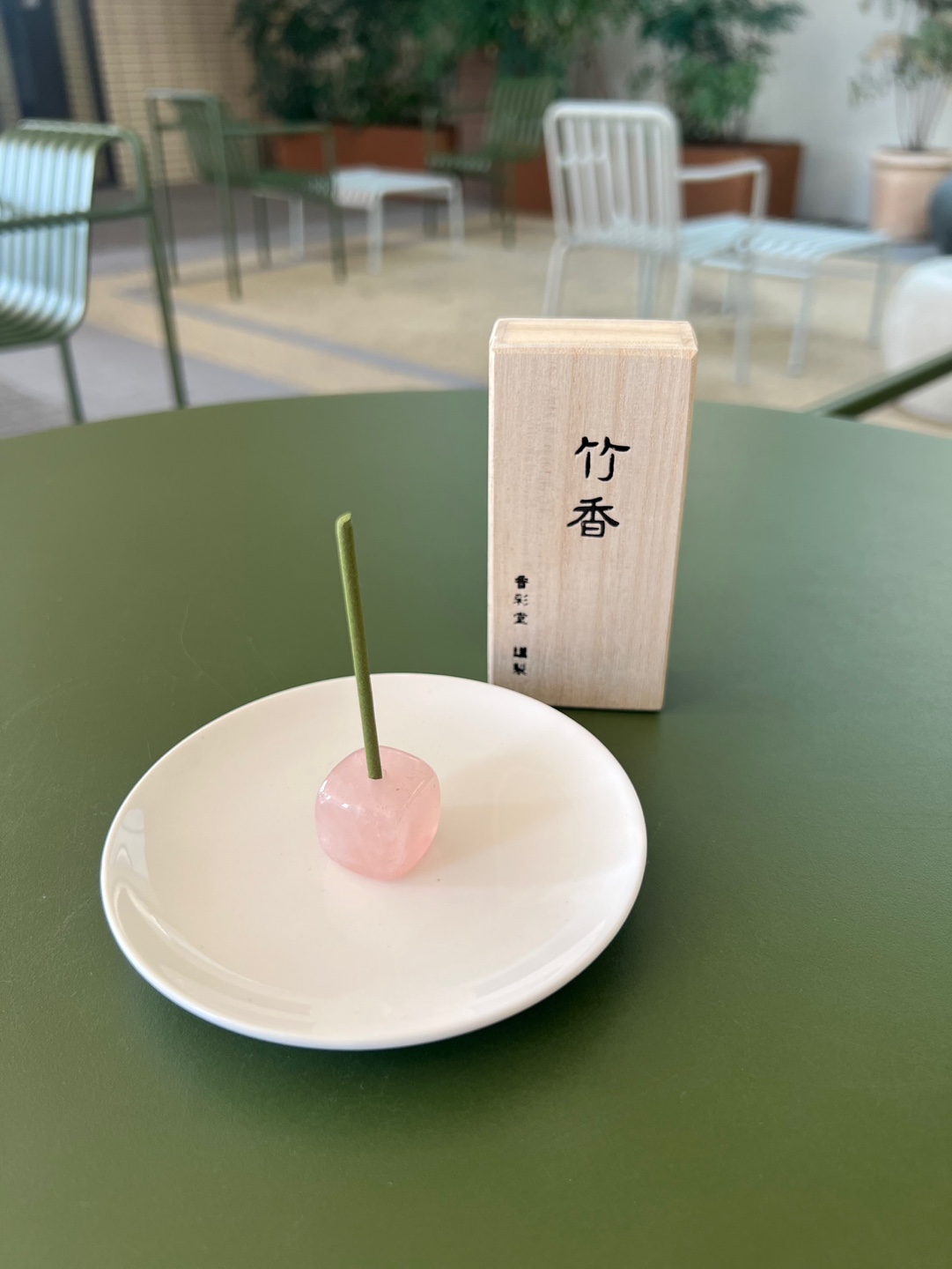 천연석 인센스 홀더 (Natural Stone Insense Holder)