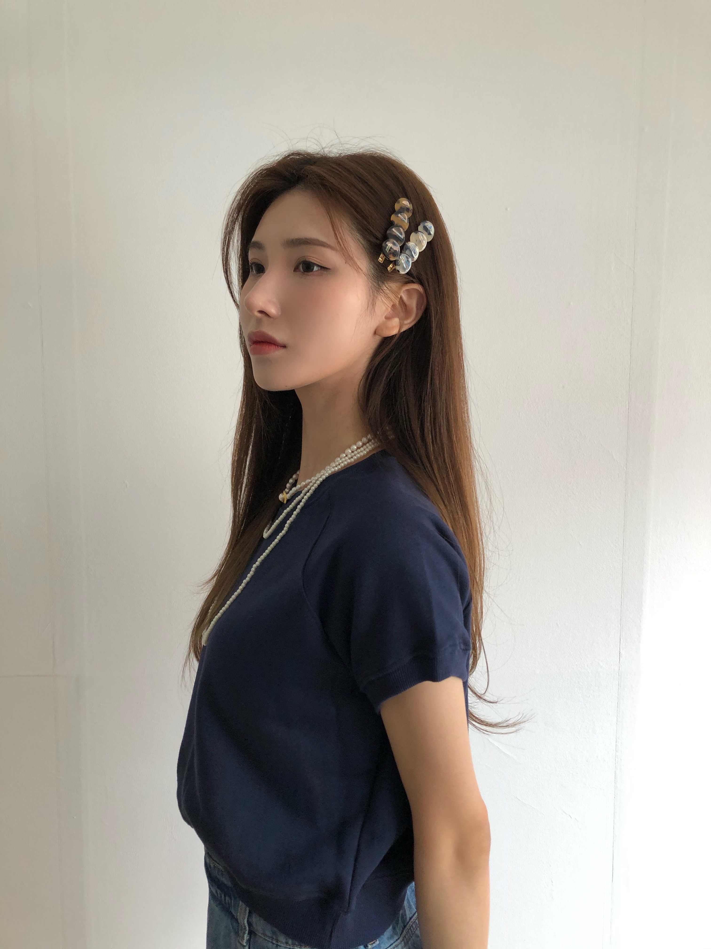 leopard hair pin (set)