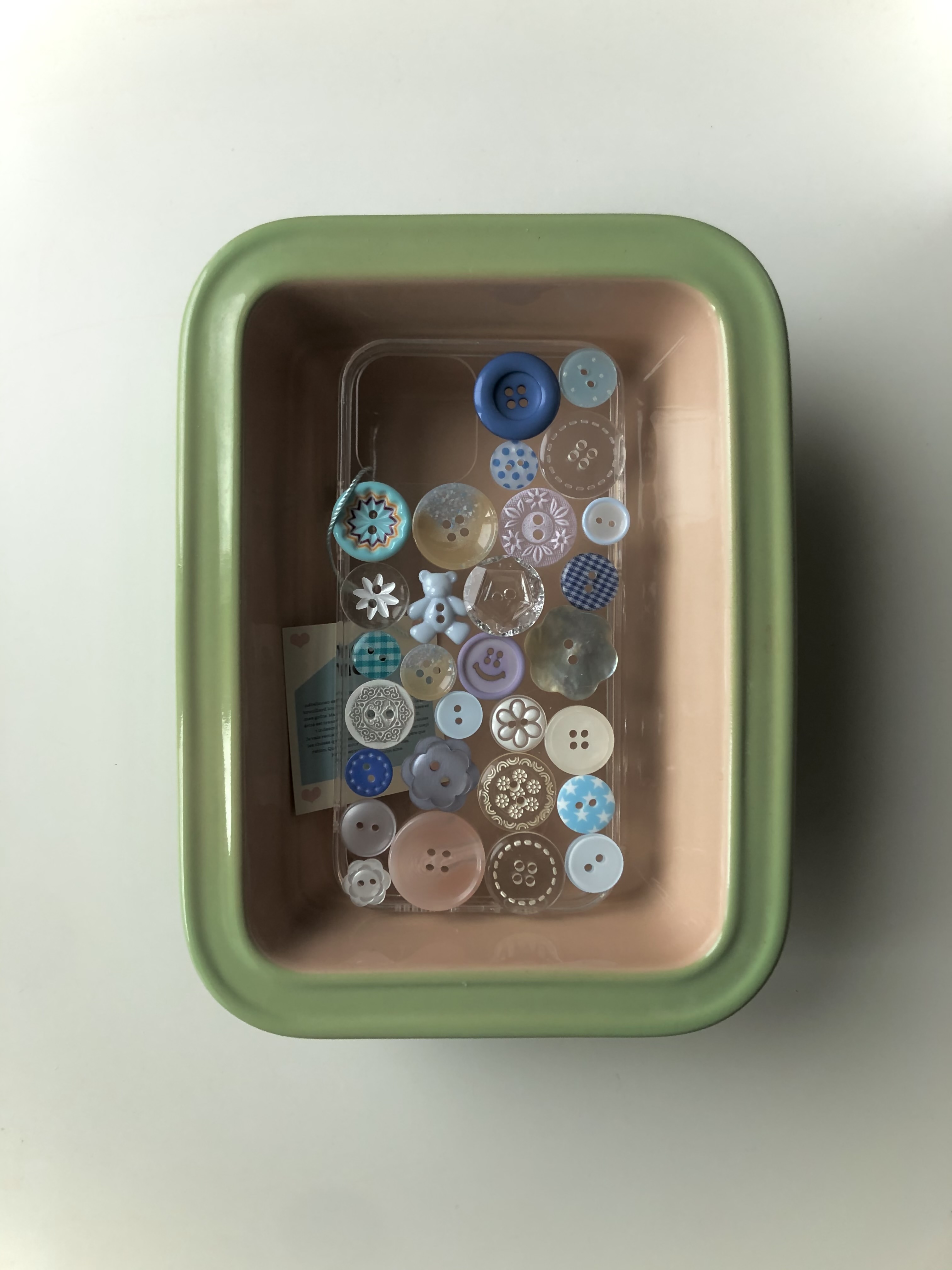 Blue Button case