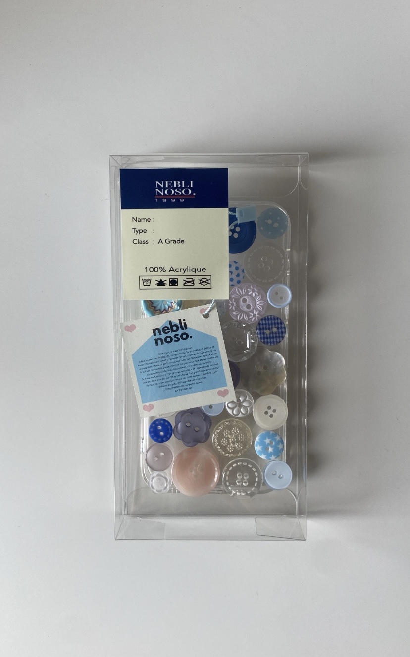 Blue Button case