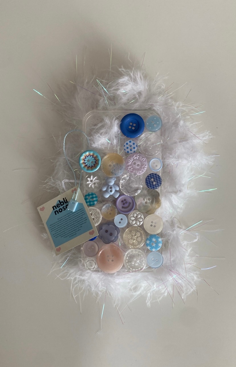 Blue Button case