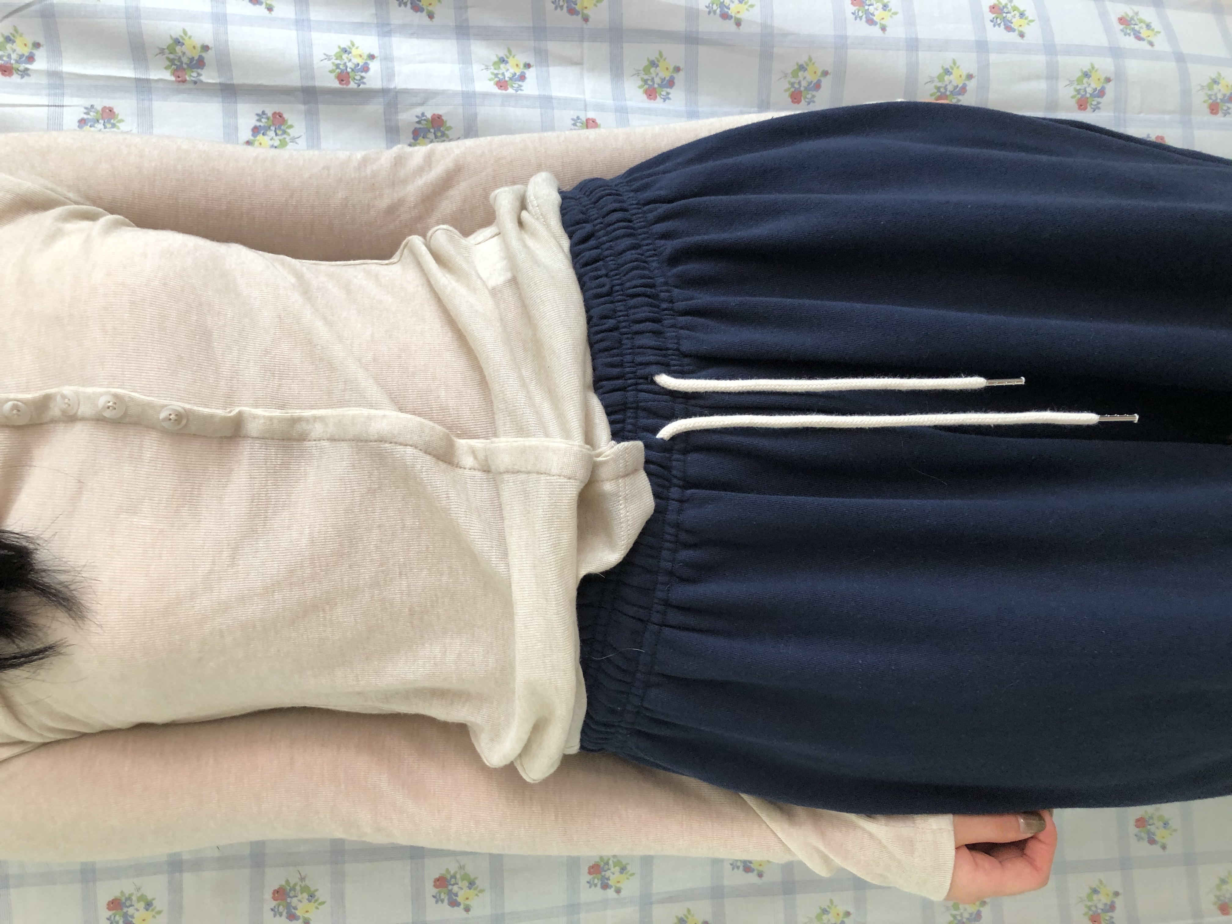 comfort 2-way sweat pants (navy)