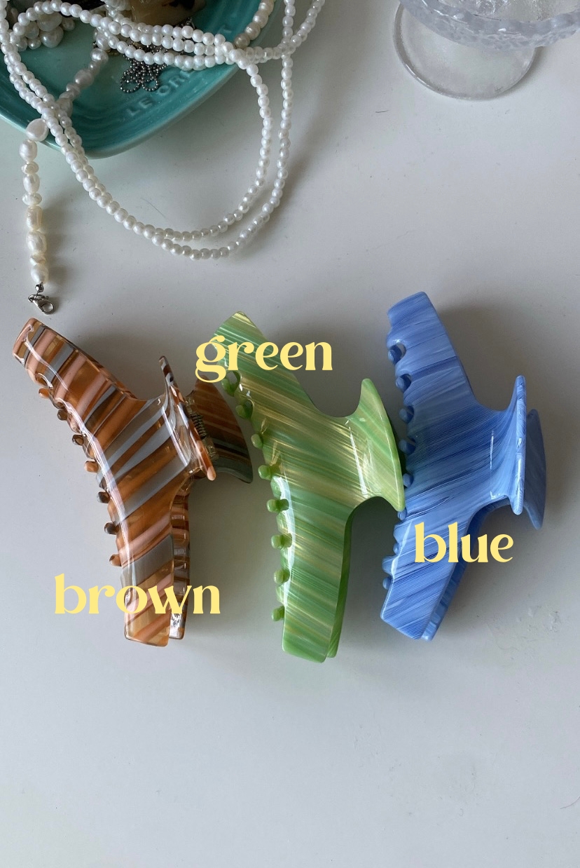 shell hair clip (big size)