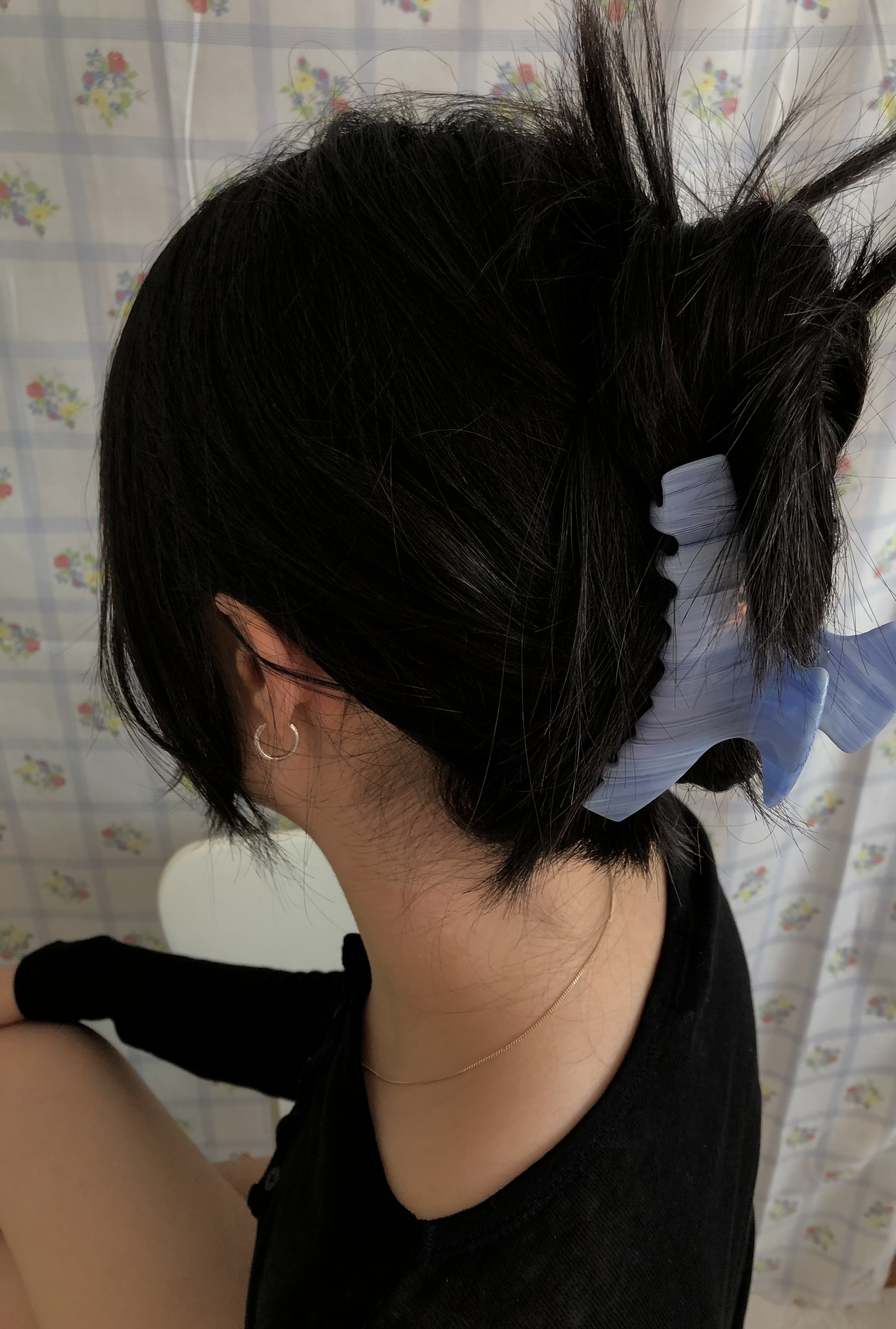shell hair clip (big size)