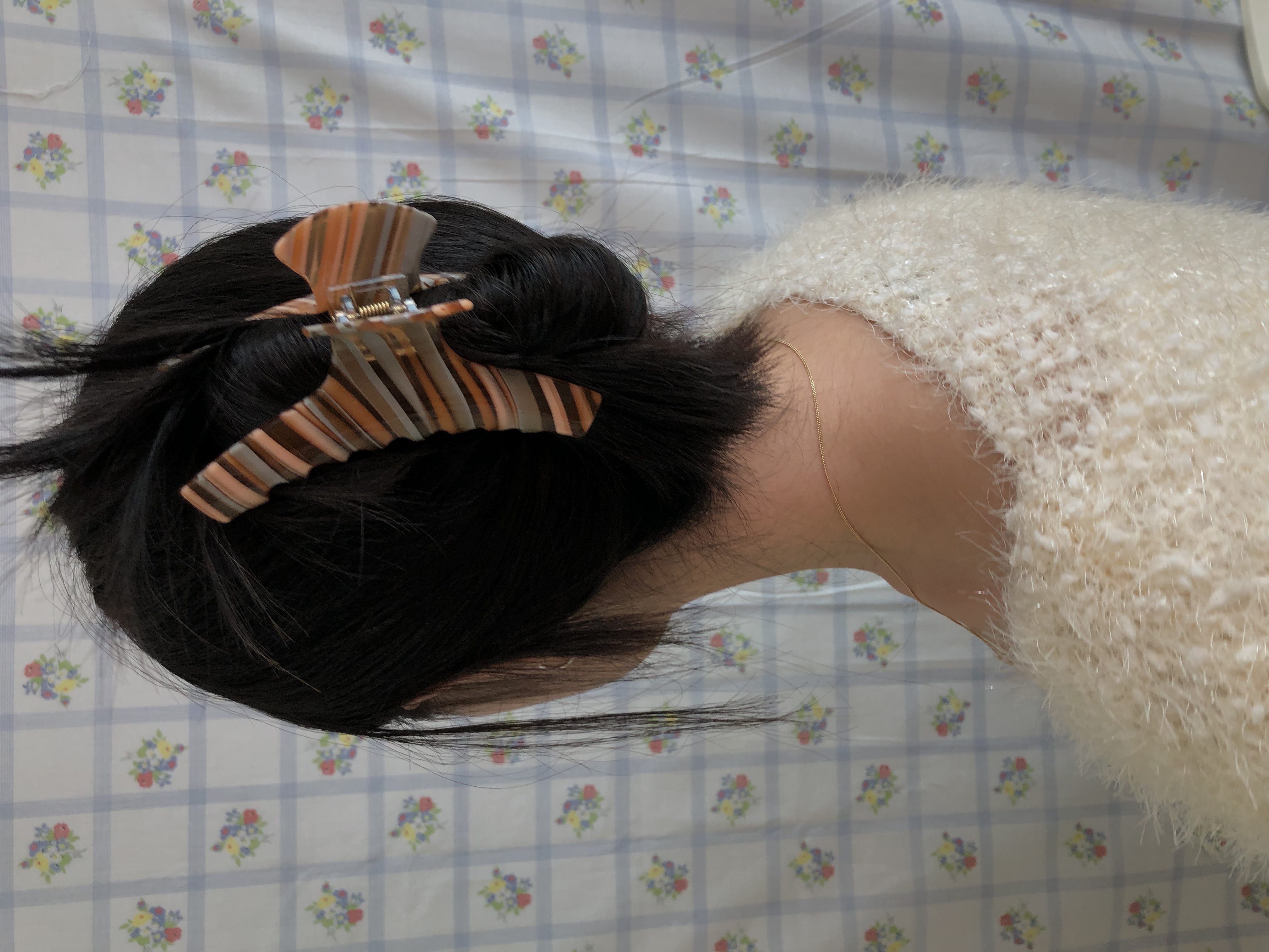 shell hair clip (big size)