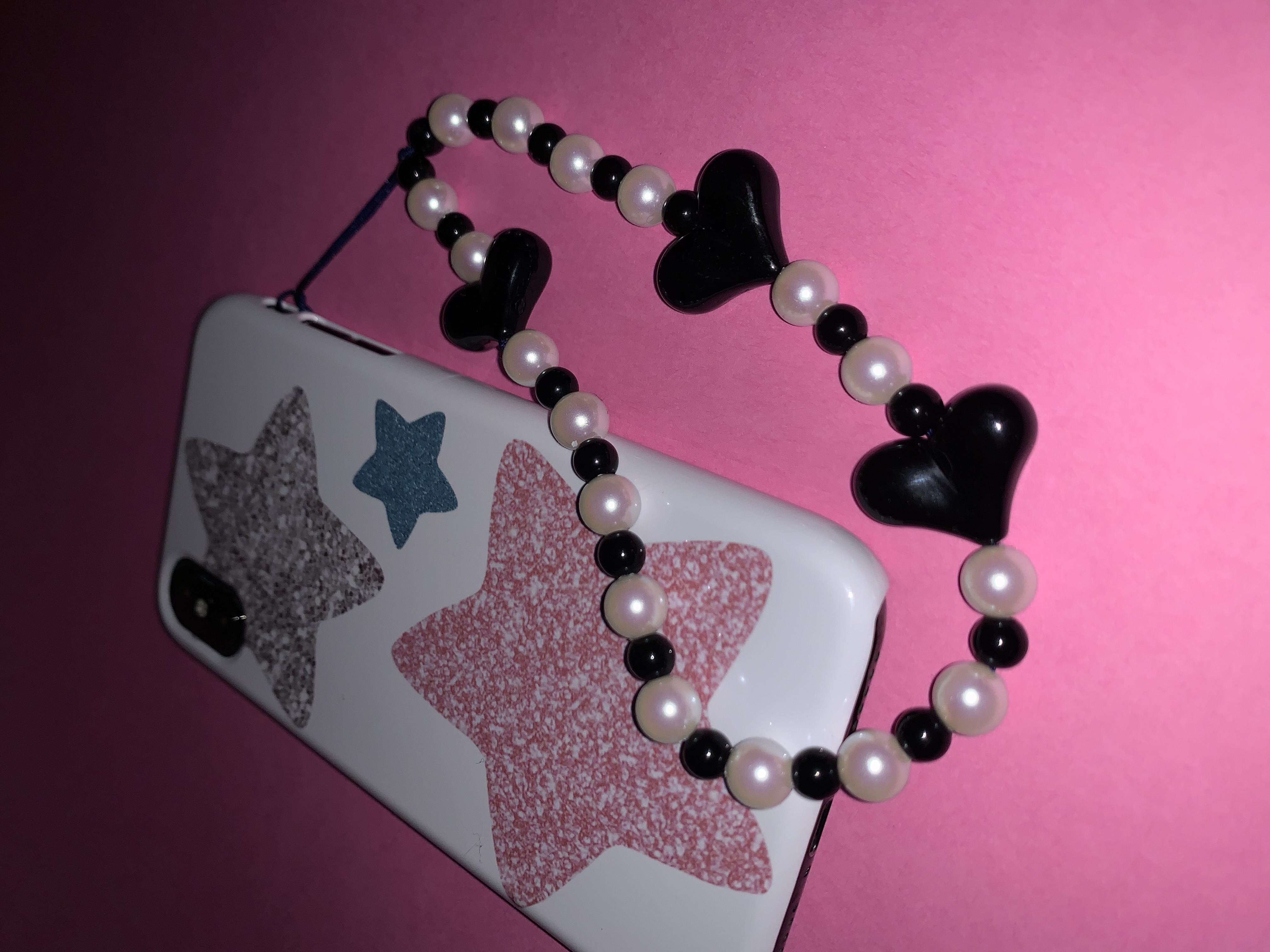 black heart strap