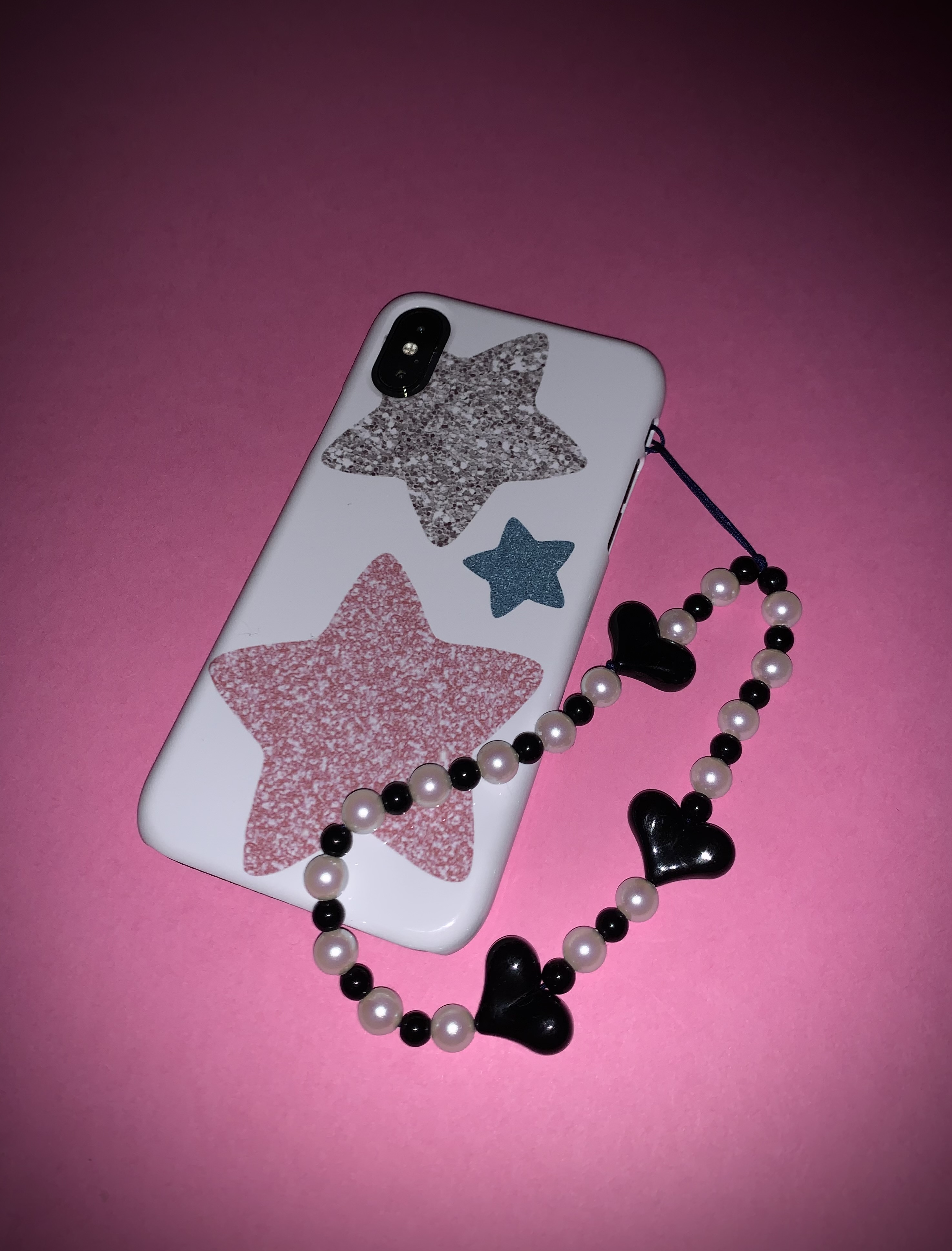 black heart strap