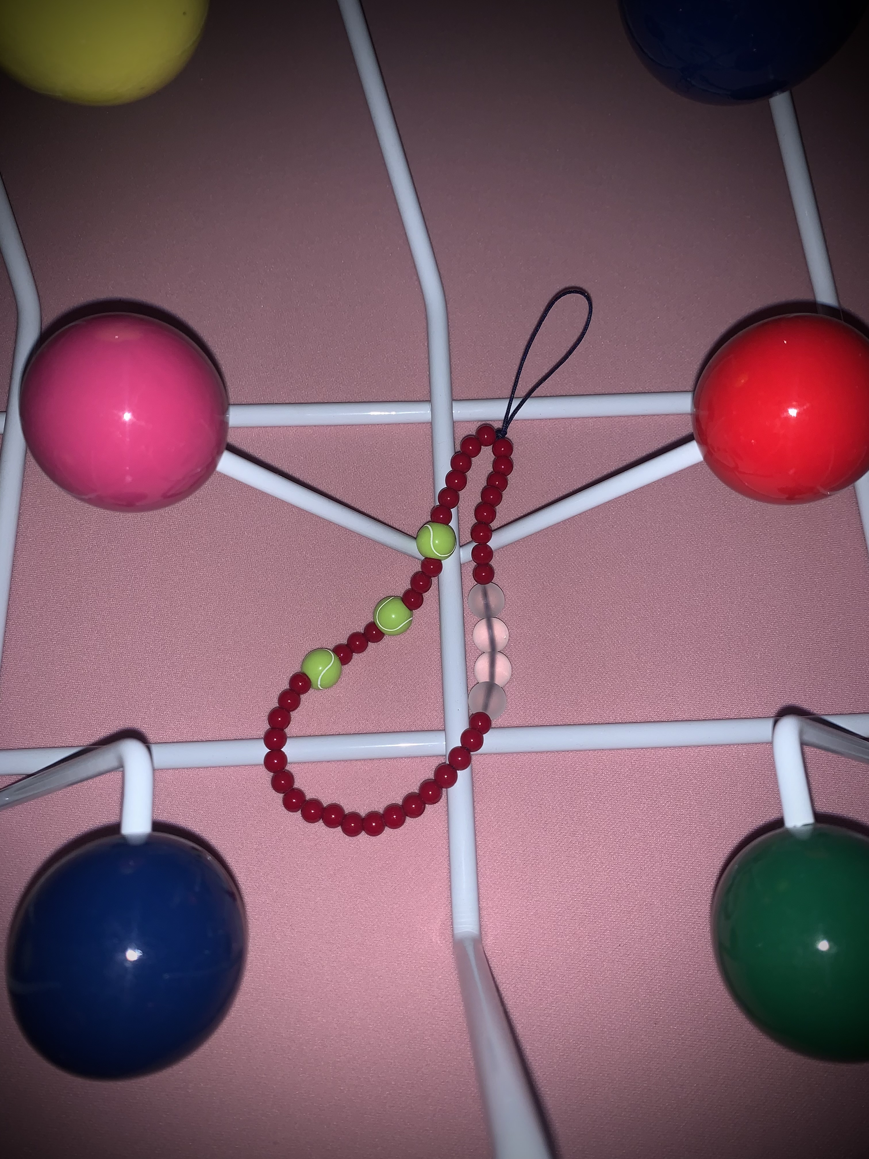Tennis ball strap