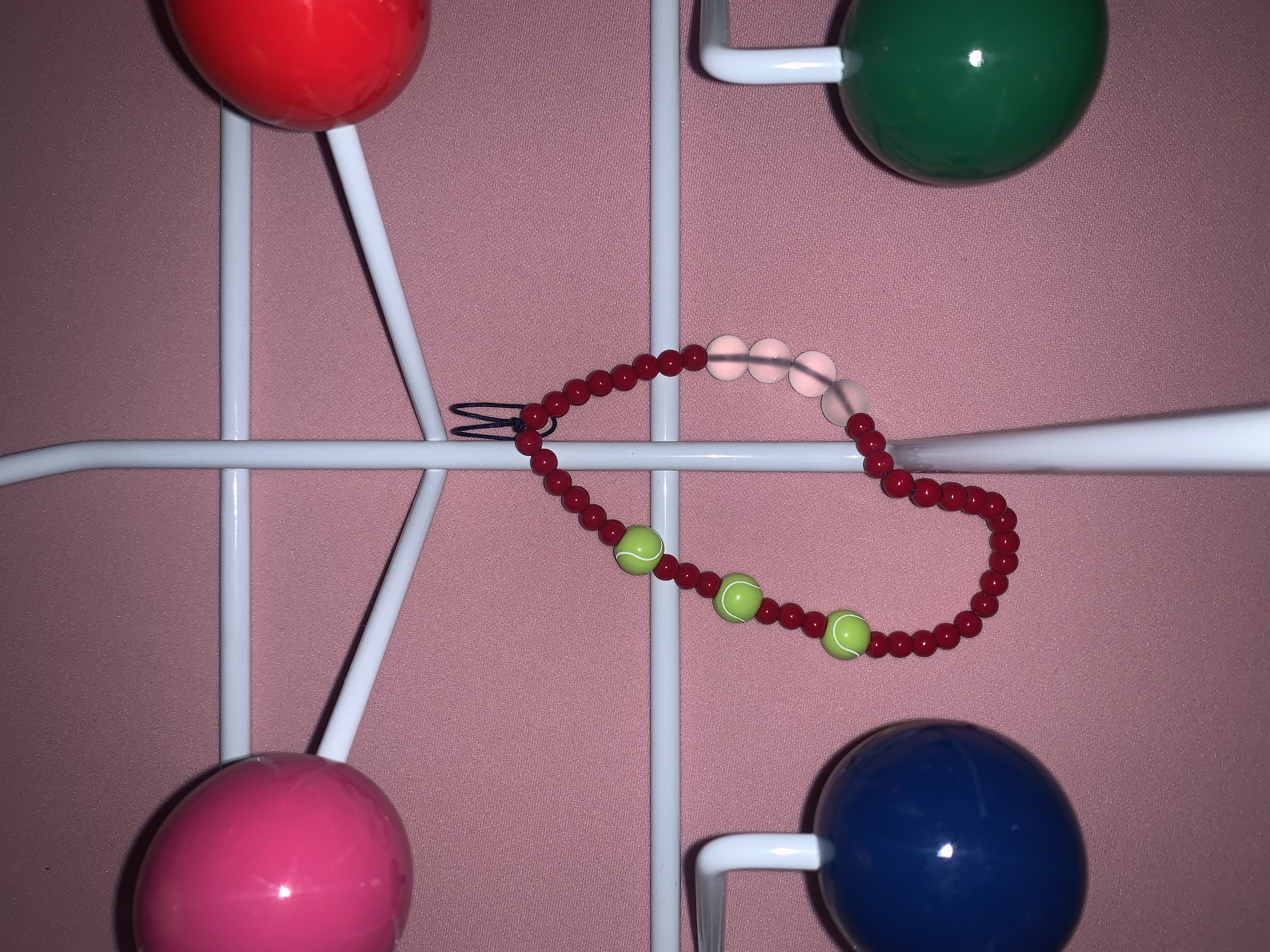Tennis ball strap