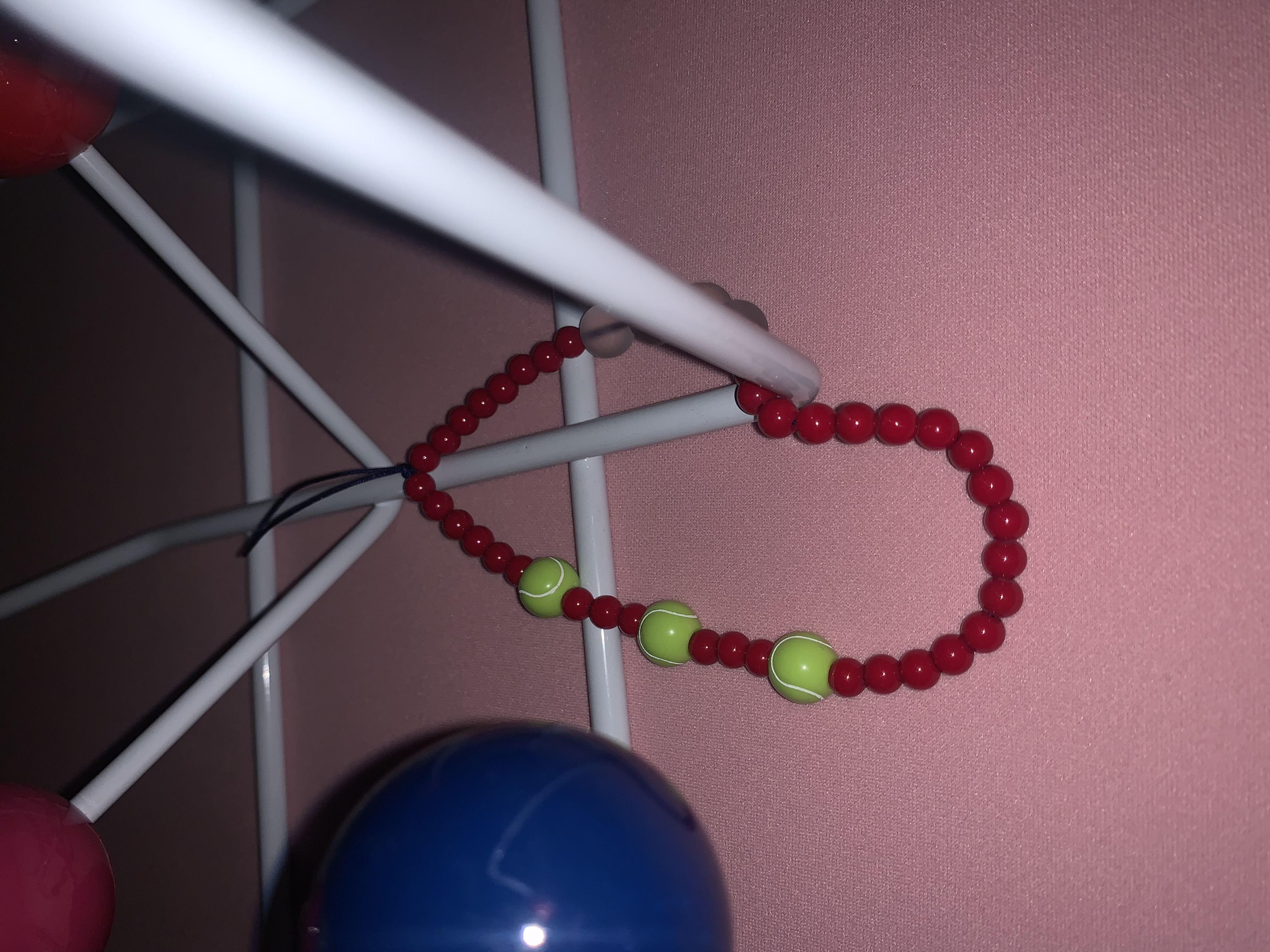 Tennis ball strap